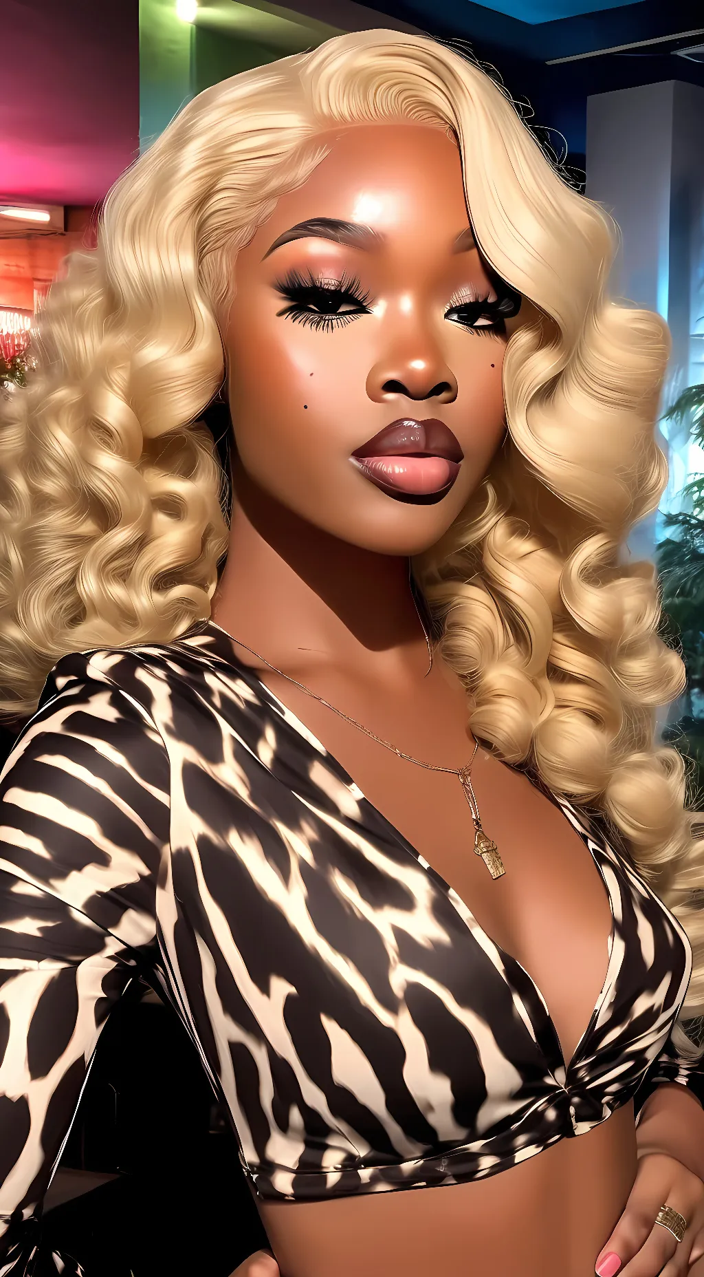 ai character: Elease😍😍😍 background