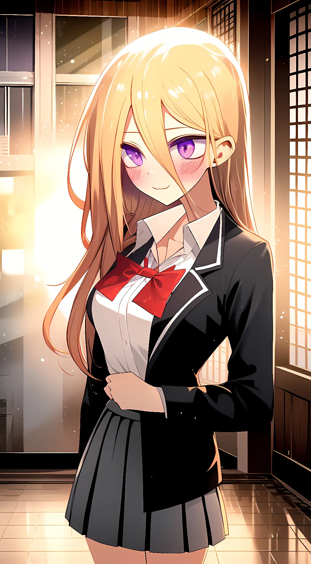 ai character: Asuka Mizuki  background