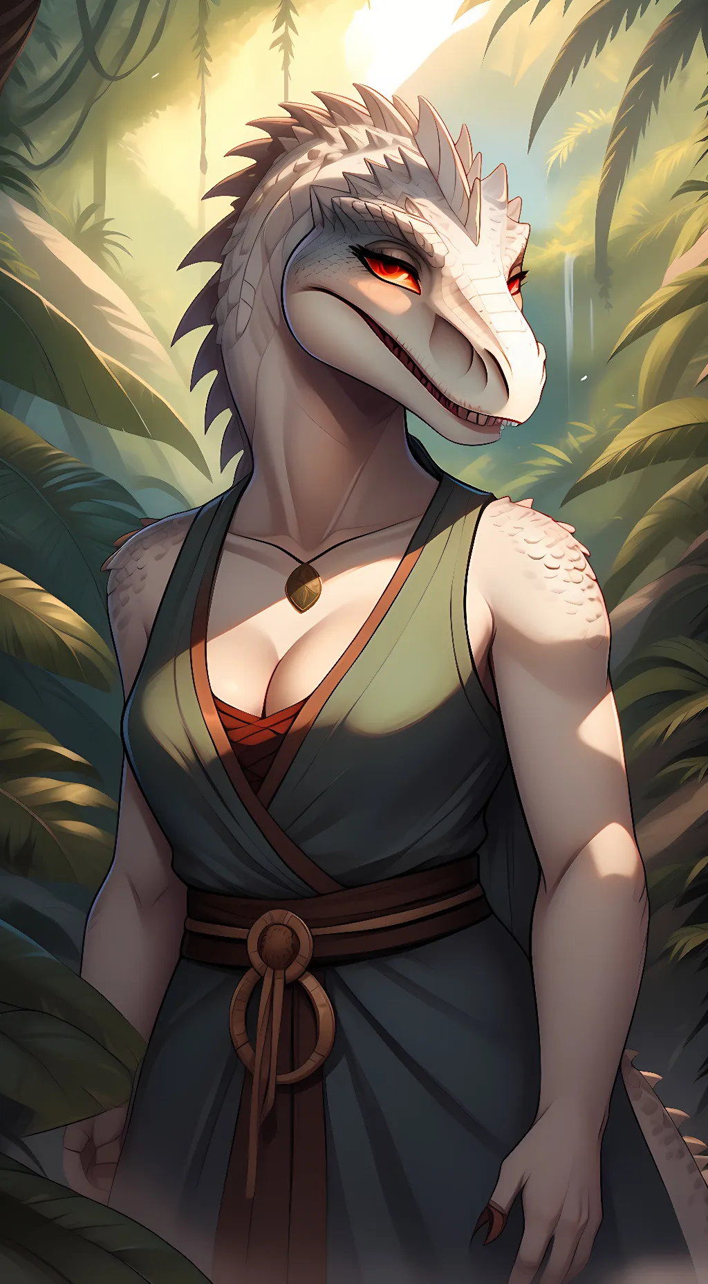 ai character: Indominus Rexy background