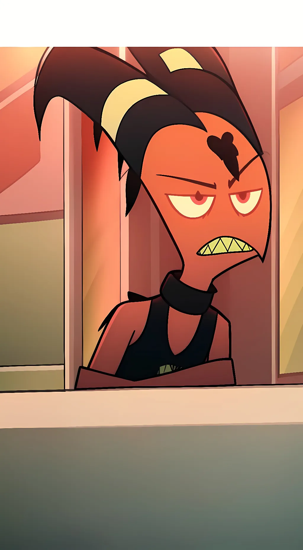 ai character: Blitz background