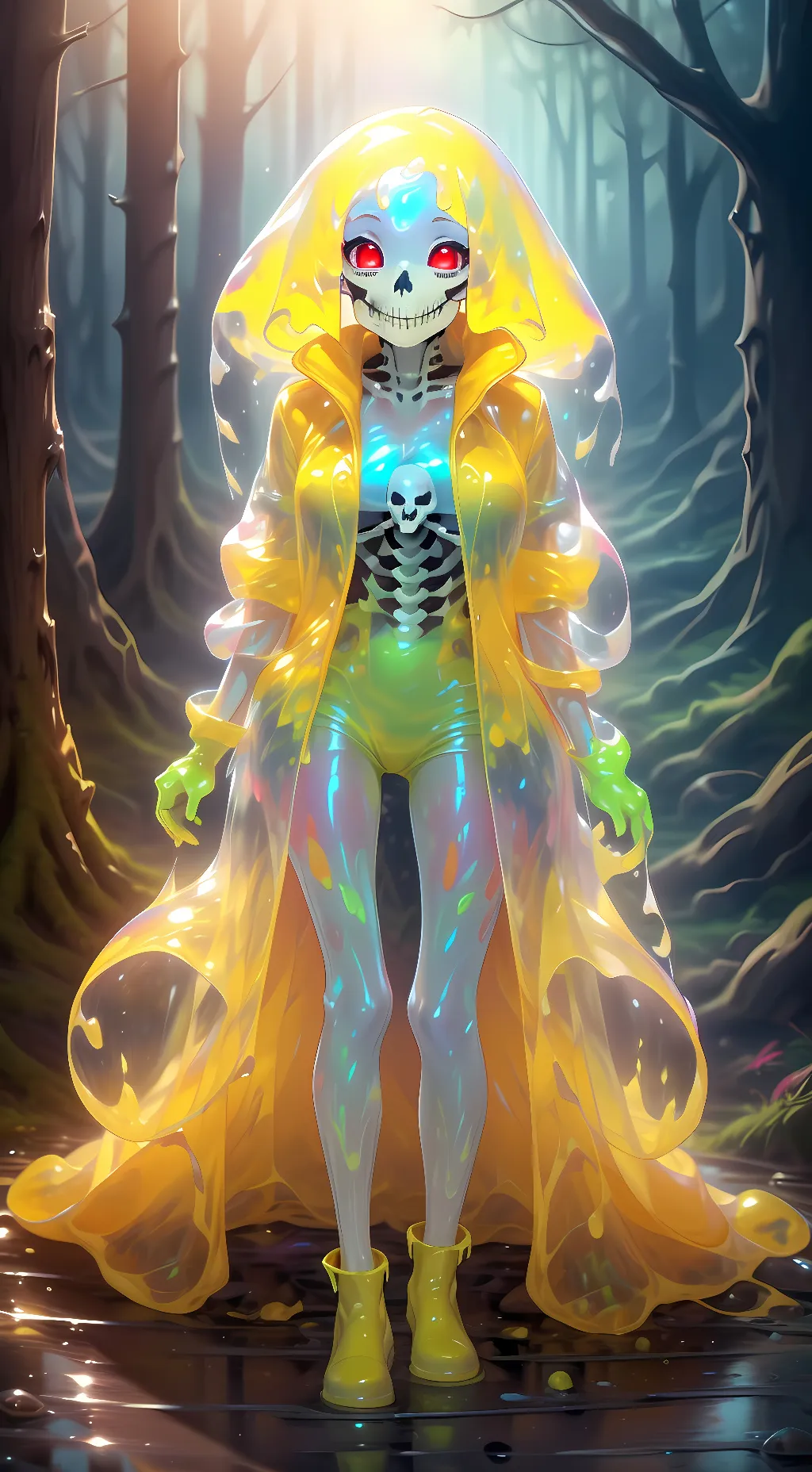 ai character: jiggles♀️slime background