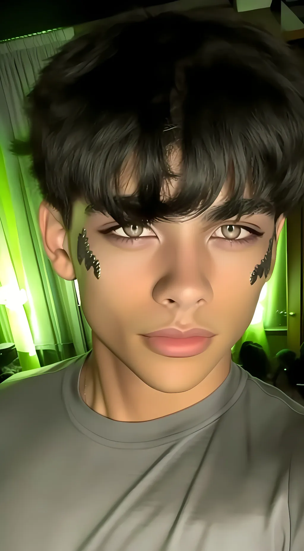 ai character: Ghost background