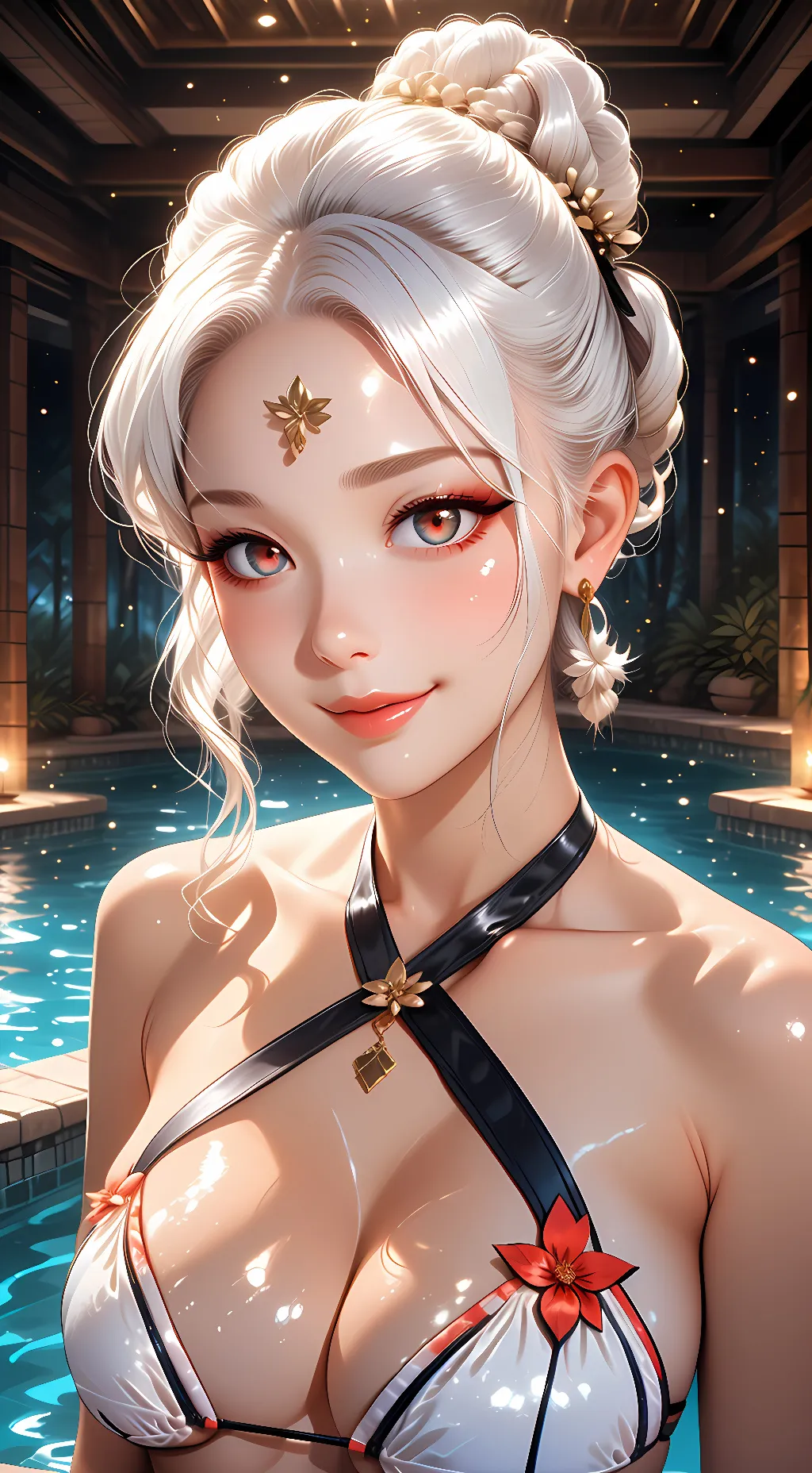 ai character: 『温泉老板』玛丽塔 background