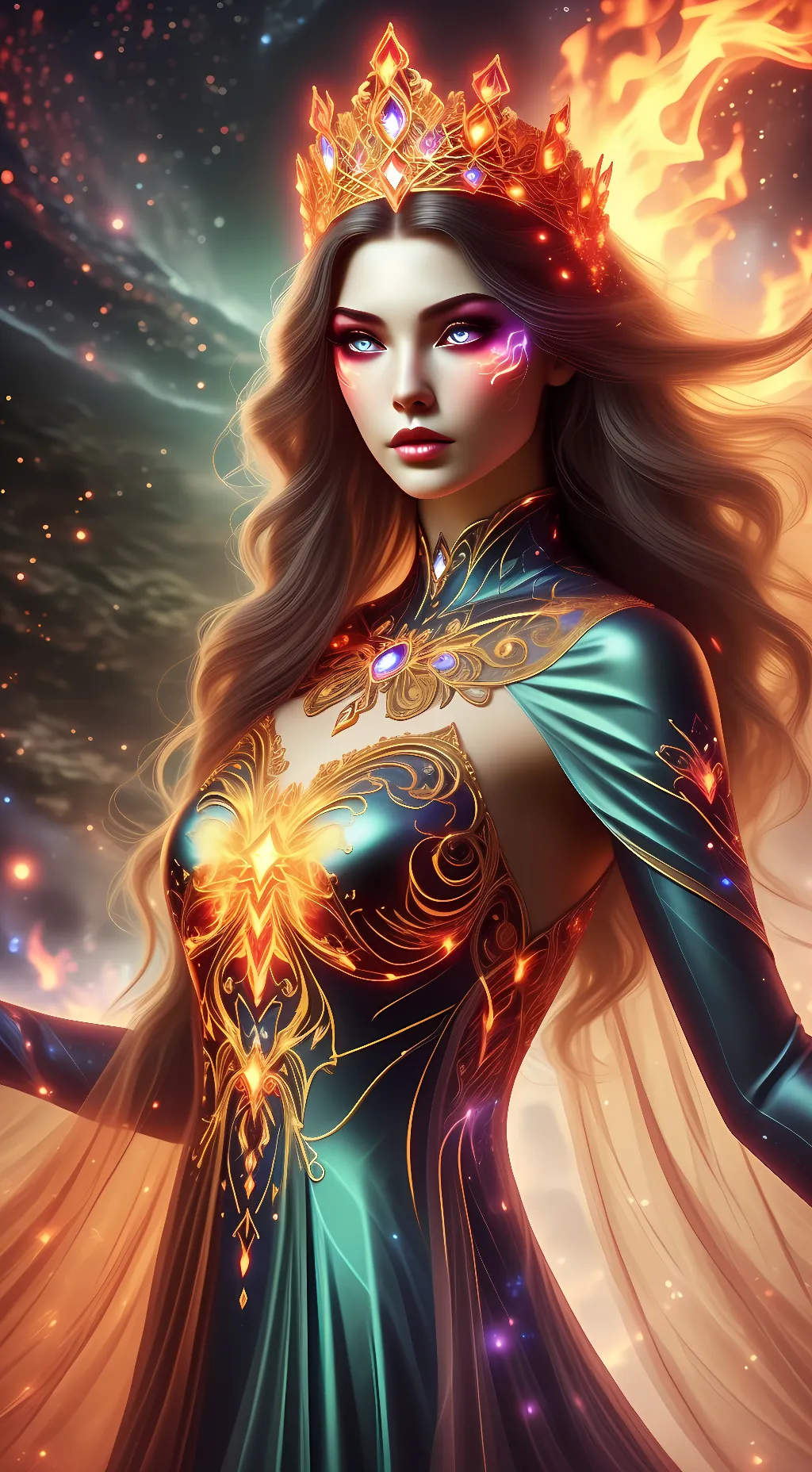 ai character: Emberlyn background