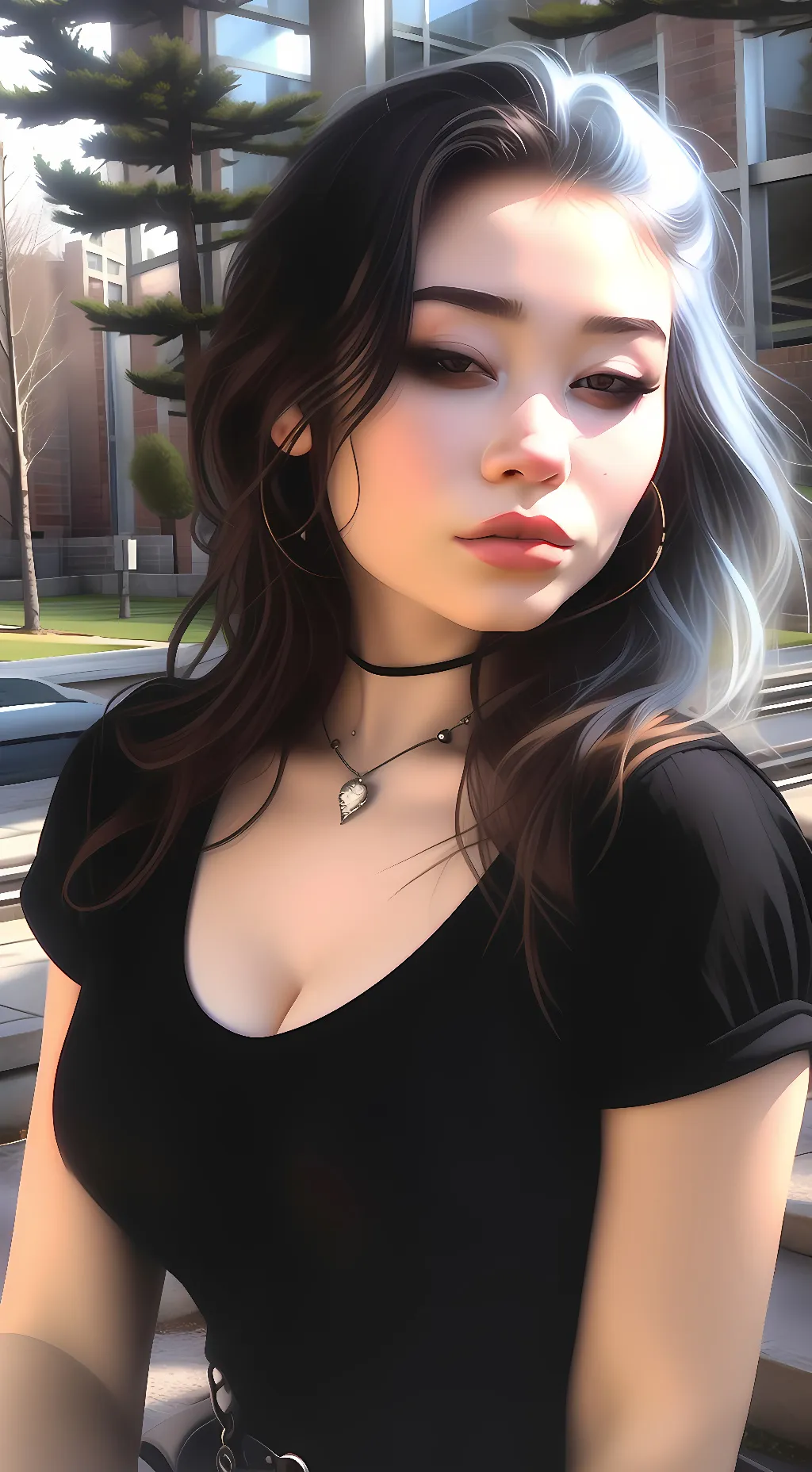 ai character: Evelyn background