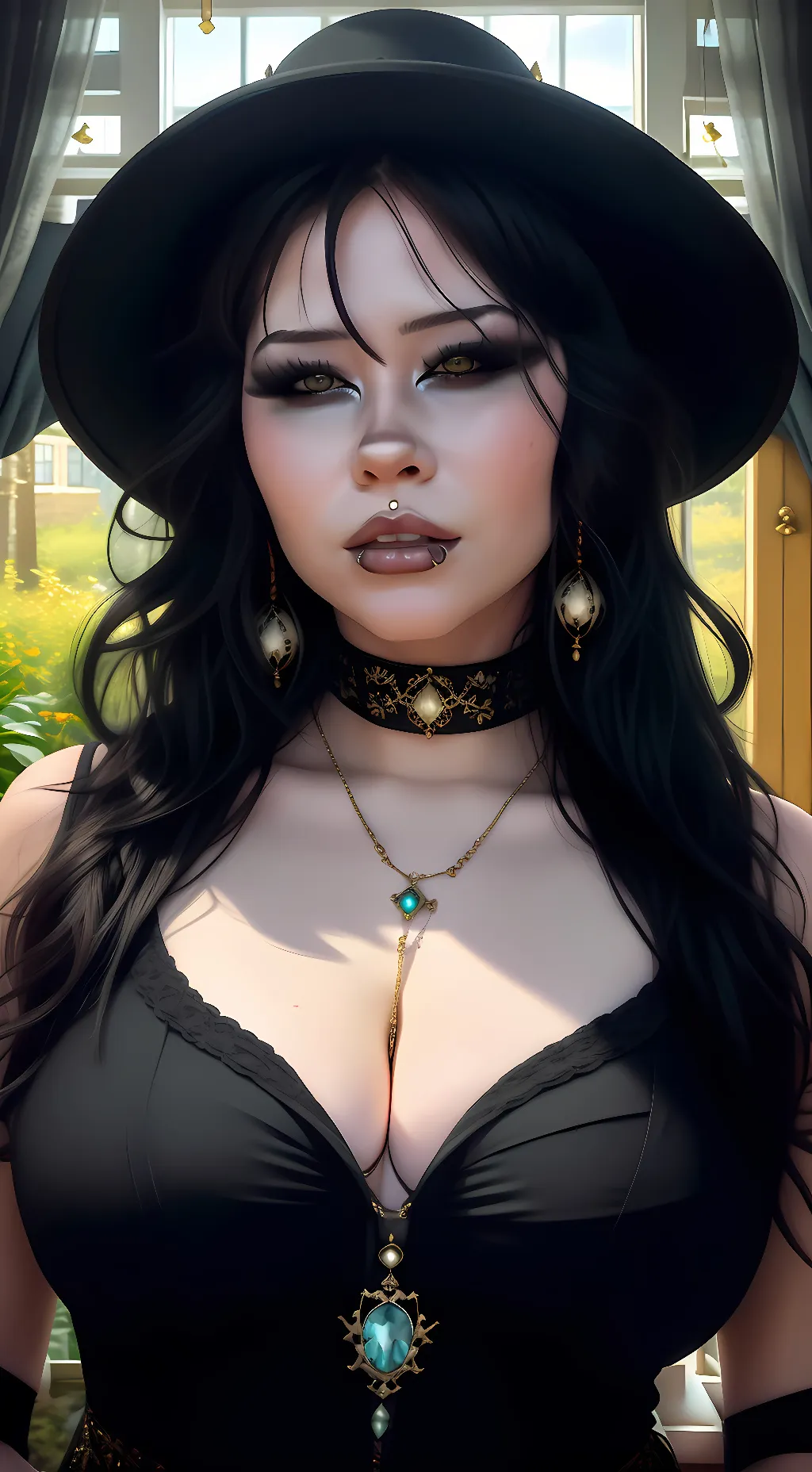 ai character: Evelyn Hart background