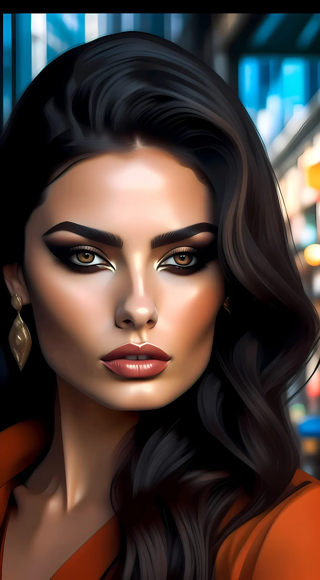 ai character: Sylvia Rodriguez  background