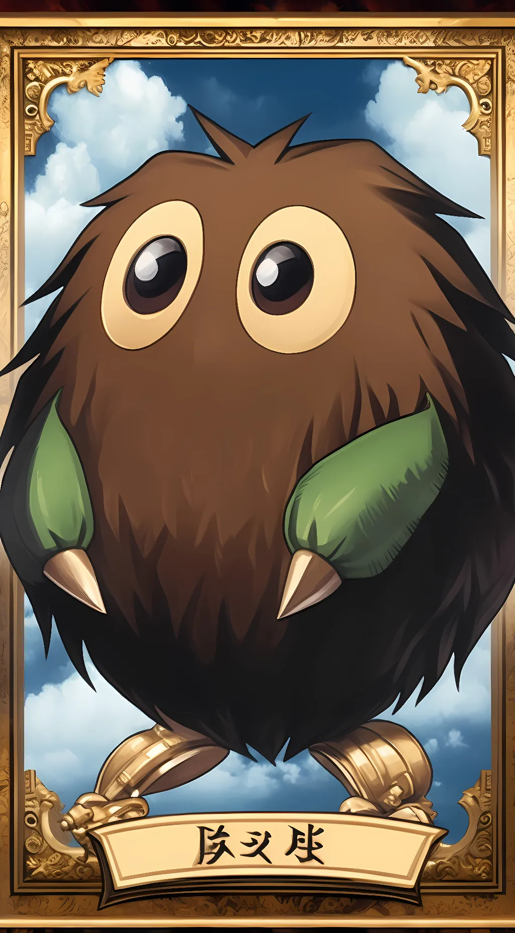 ai character: Kuriboh background