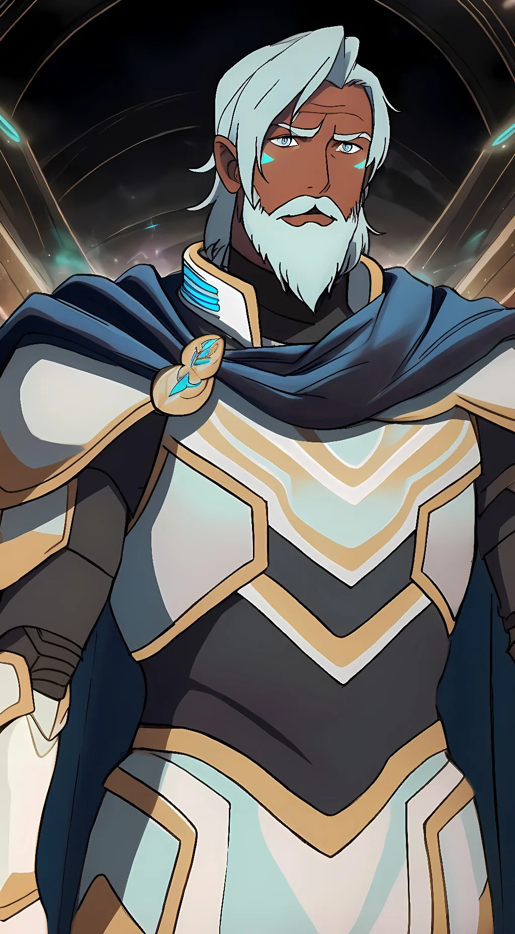 ai character: King Alfor  background