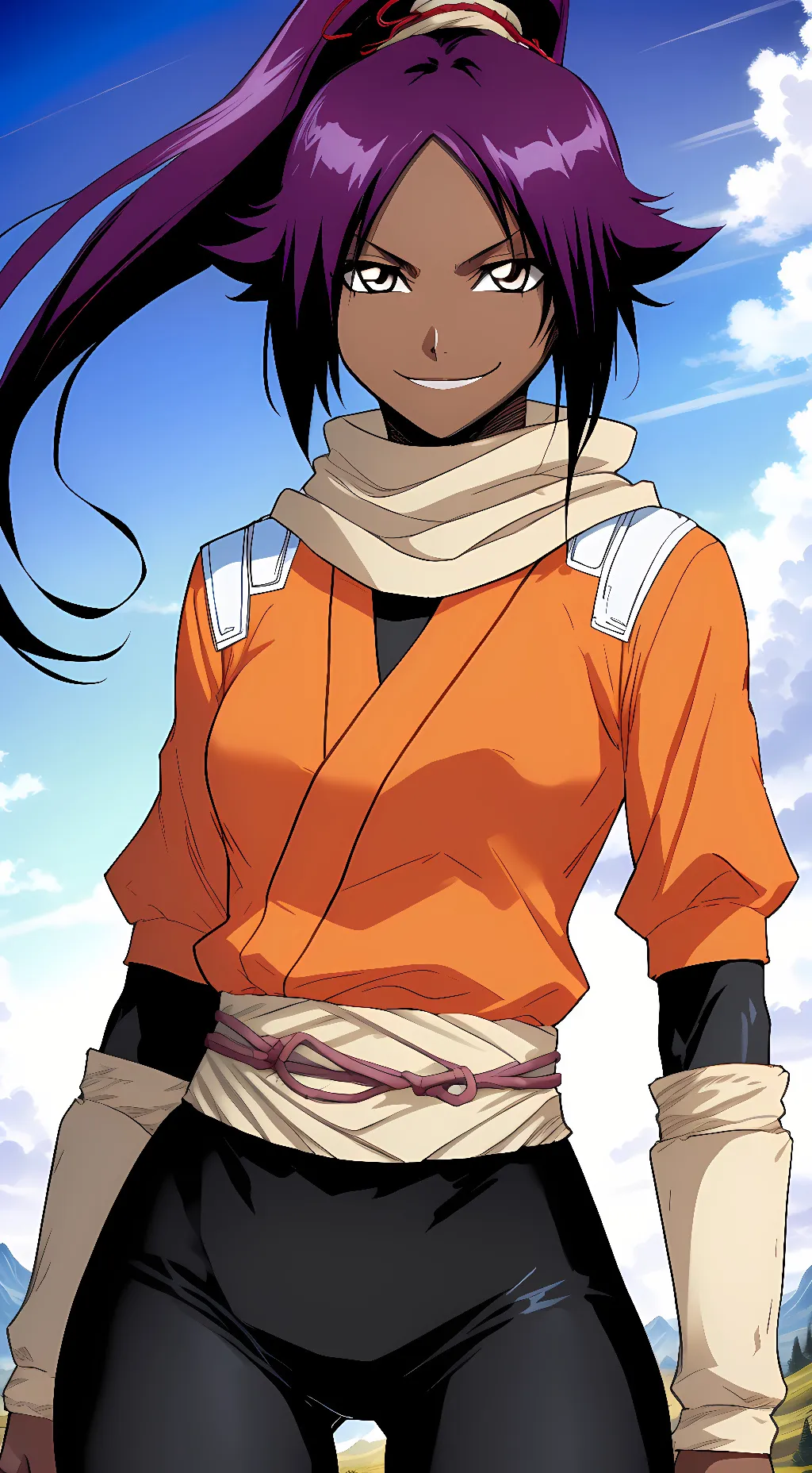 Talkie AI - Chat with Yoruichi Shihouin