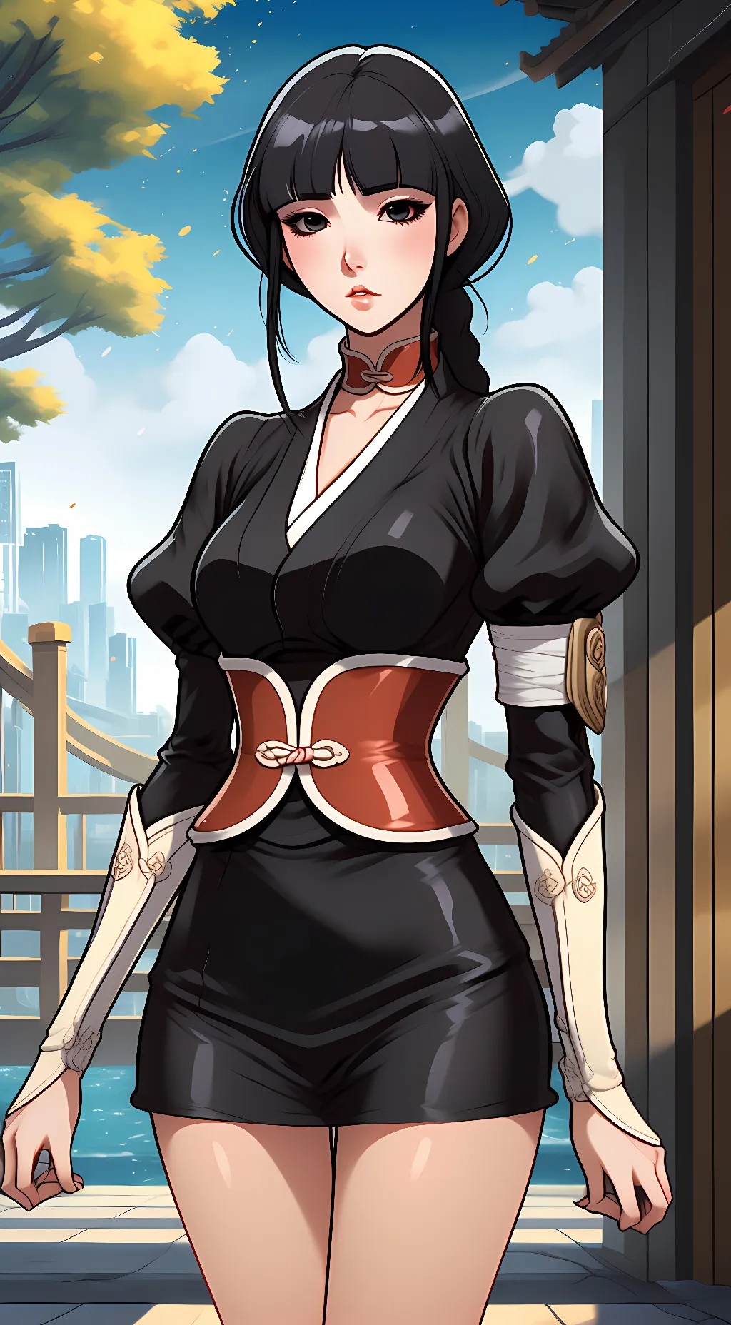 ai character: Nemu Kurotsuchi background