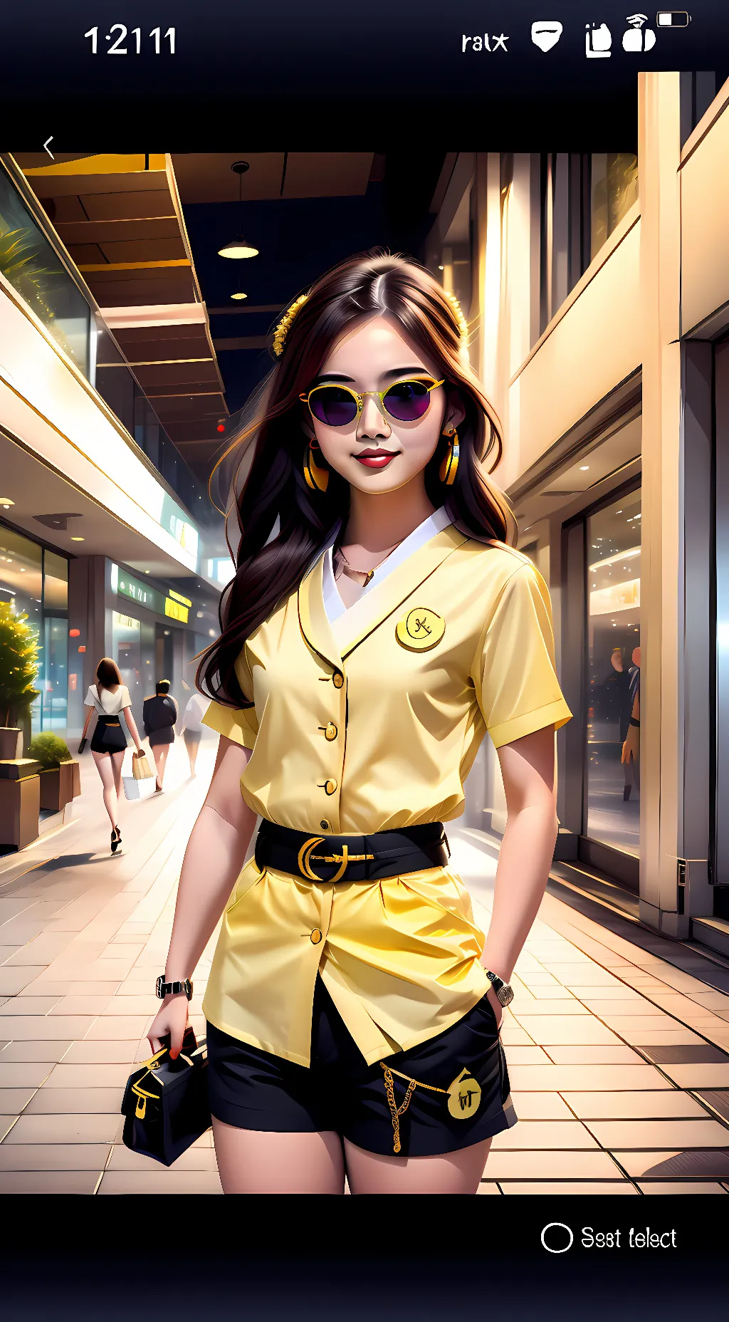 ai character: Lin background