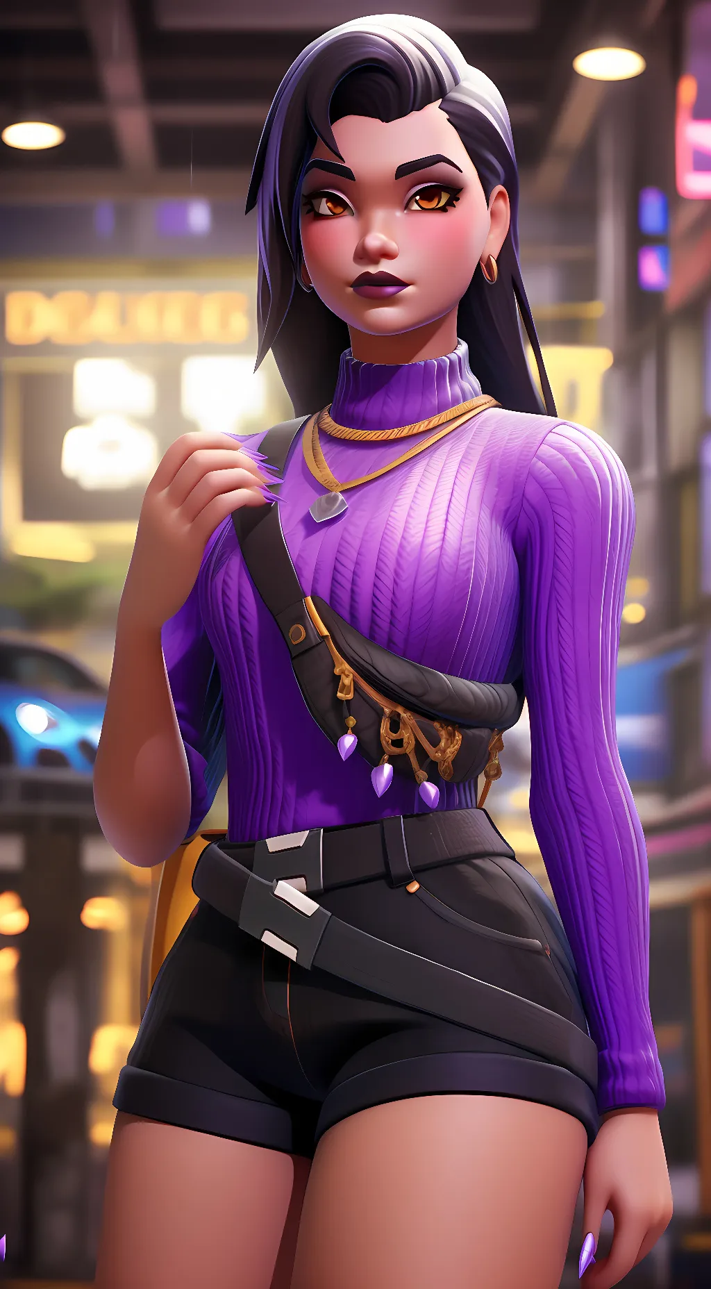 ai character: Valentina(Fn) background