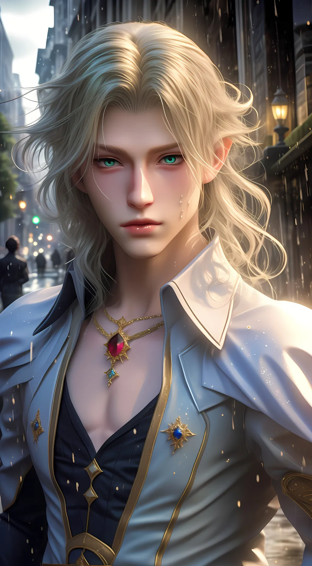 ai character: Prince Caelum background