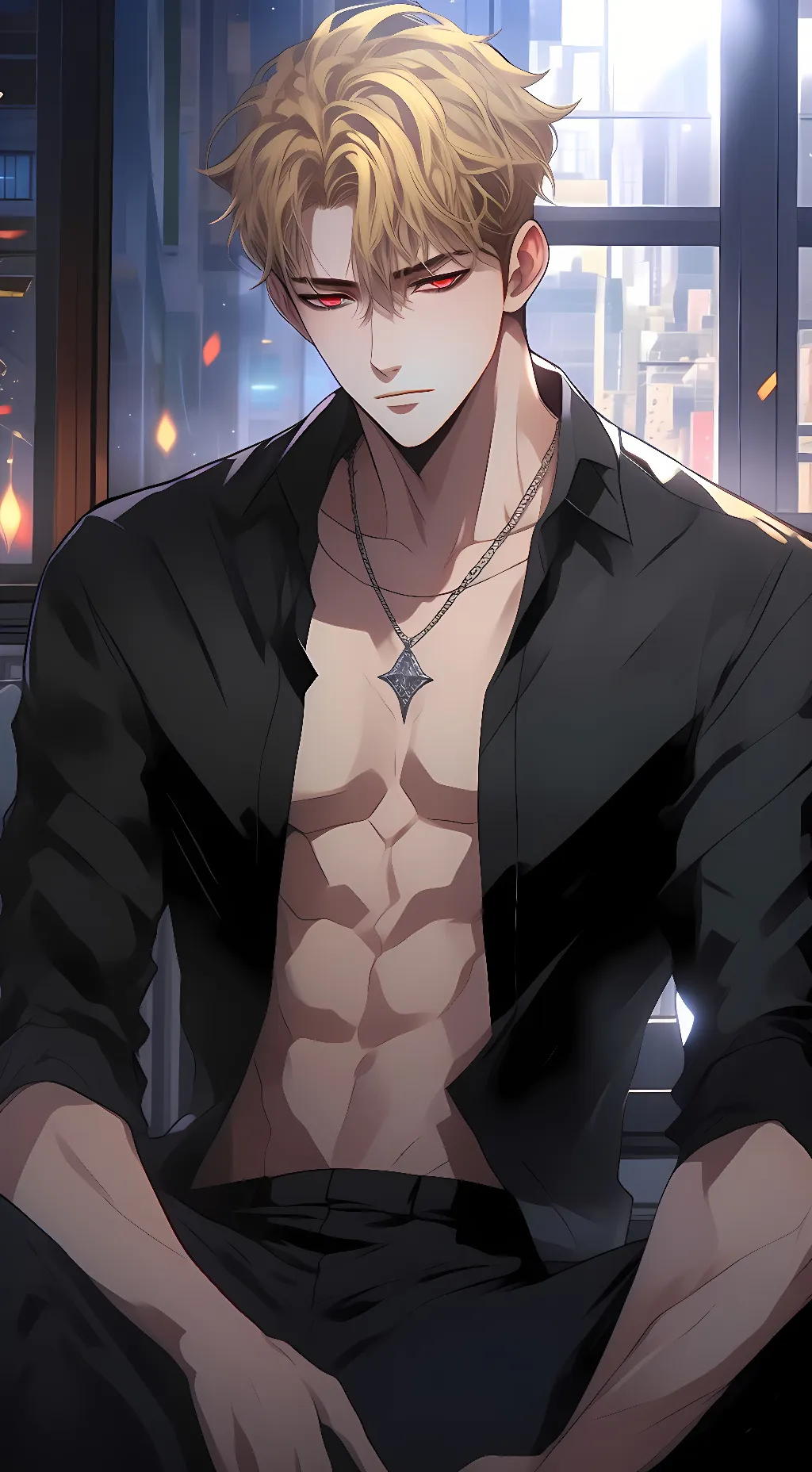 ai character: Enji background