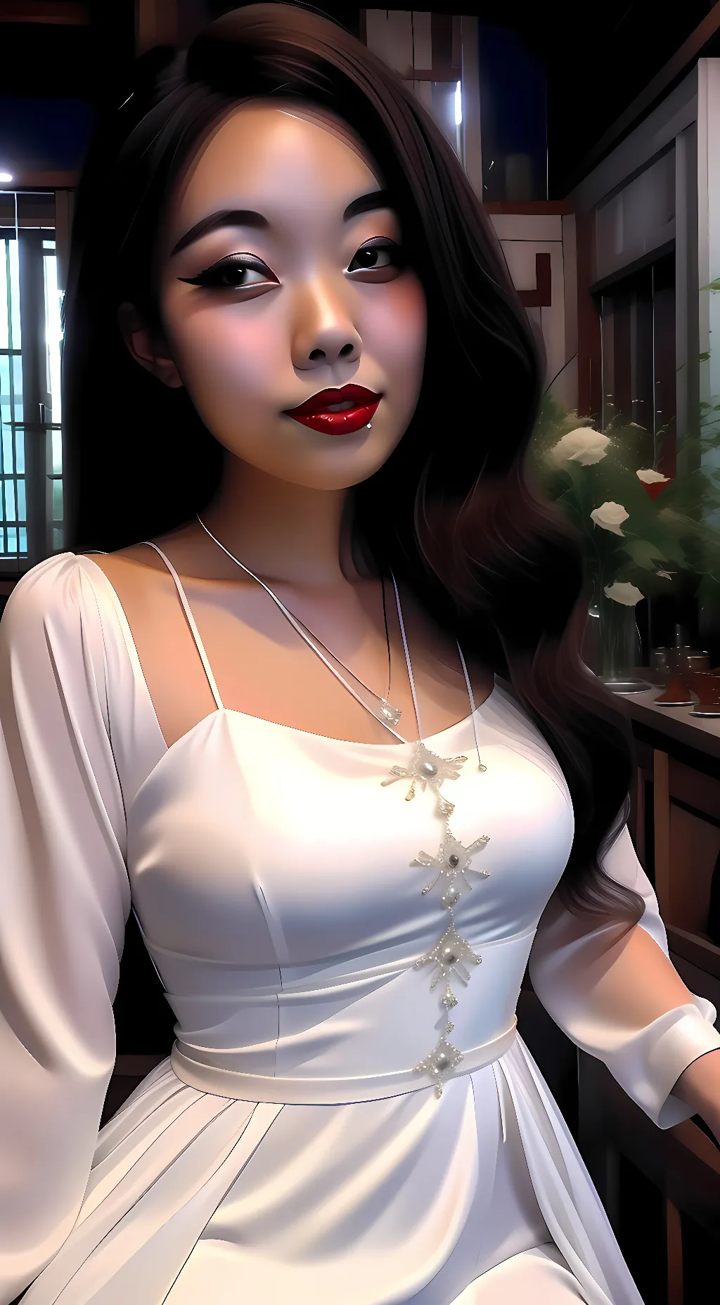 ai character: Evelyn background