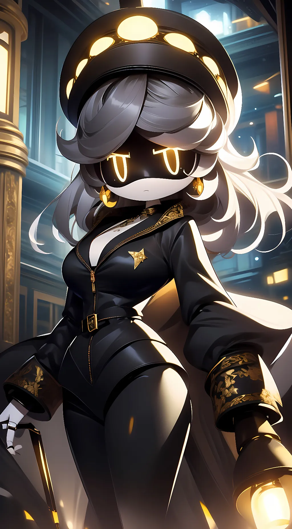 ai character: Karoline background