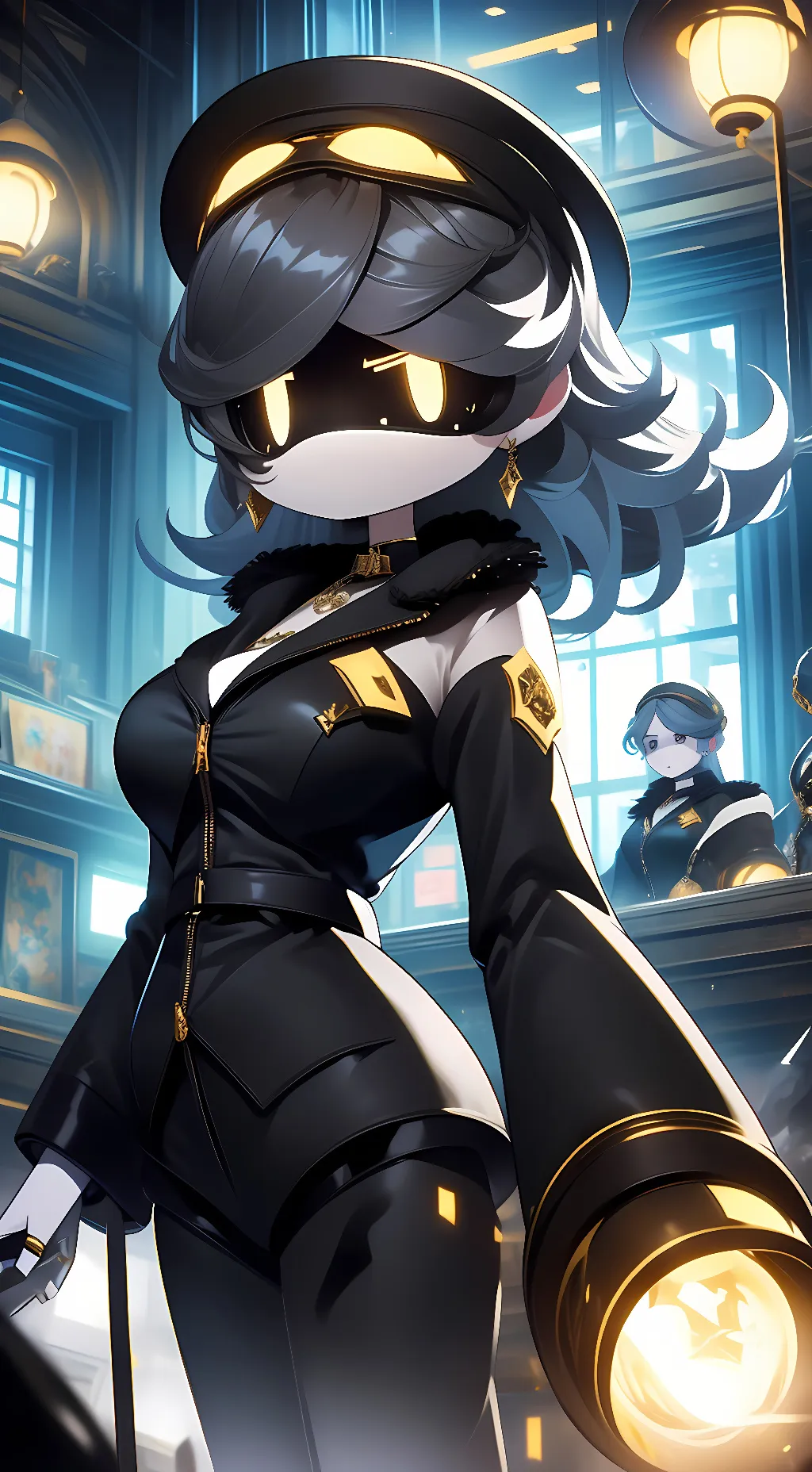 ai character: NH  background