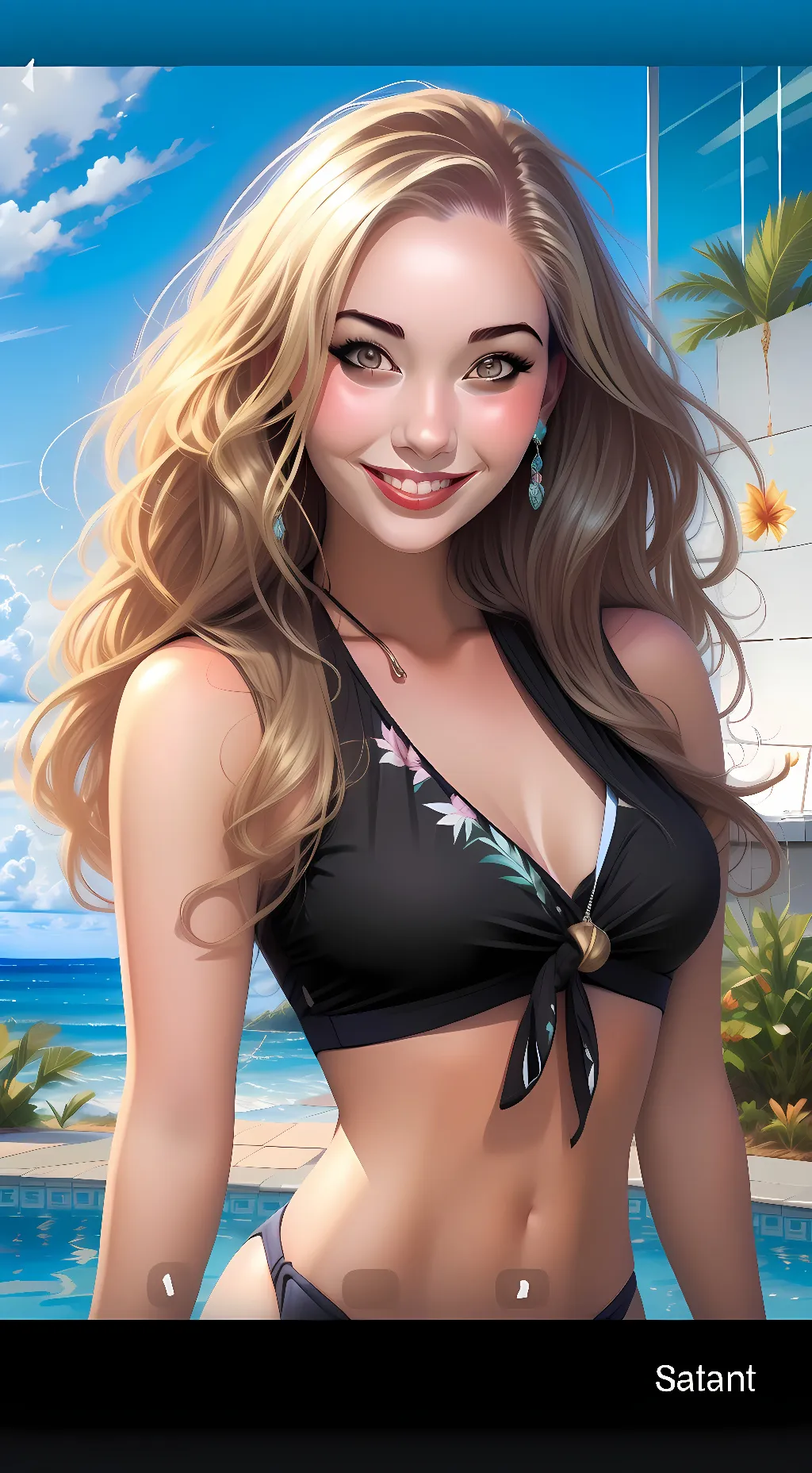 ai character: Gabrielle background