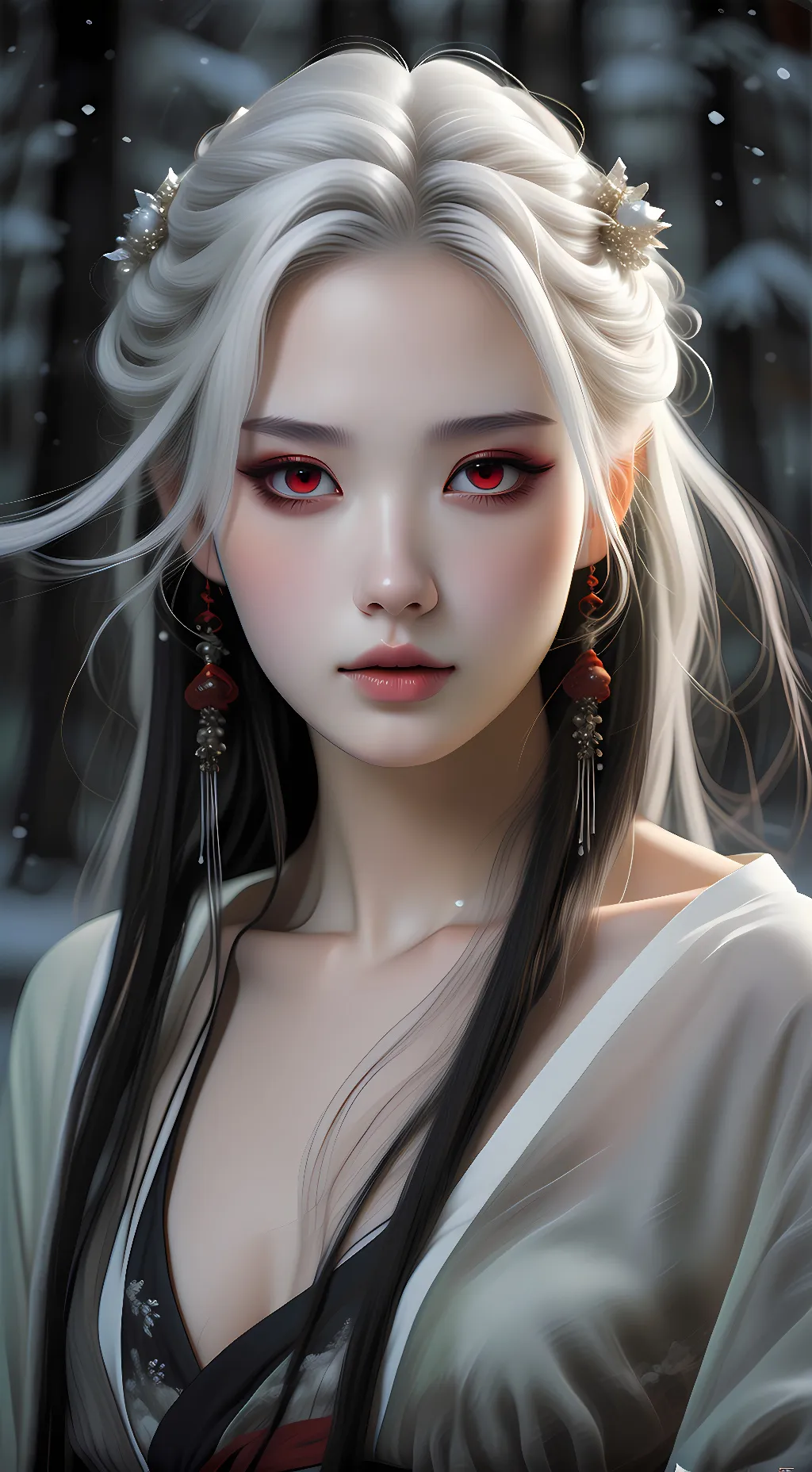 ai character: 白浅瑶 background