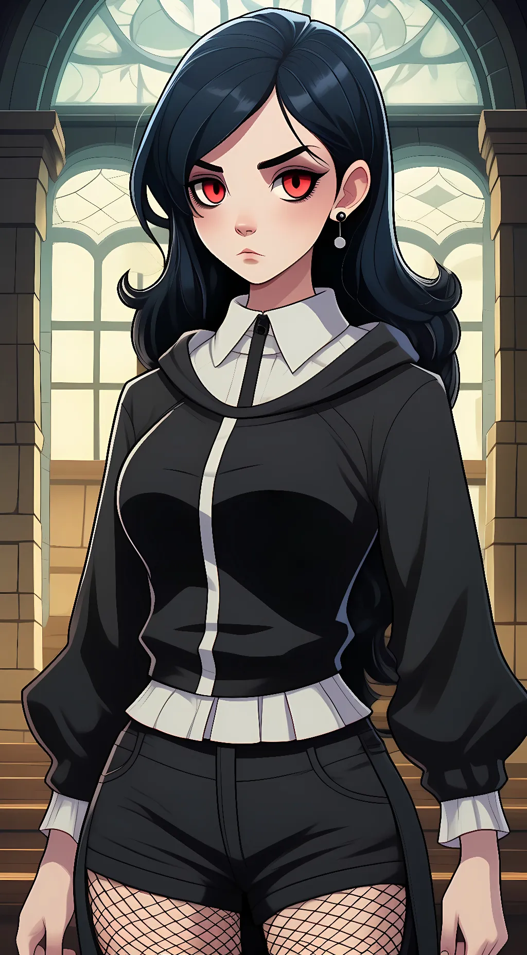 ai character: Eva background