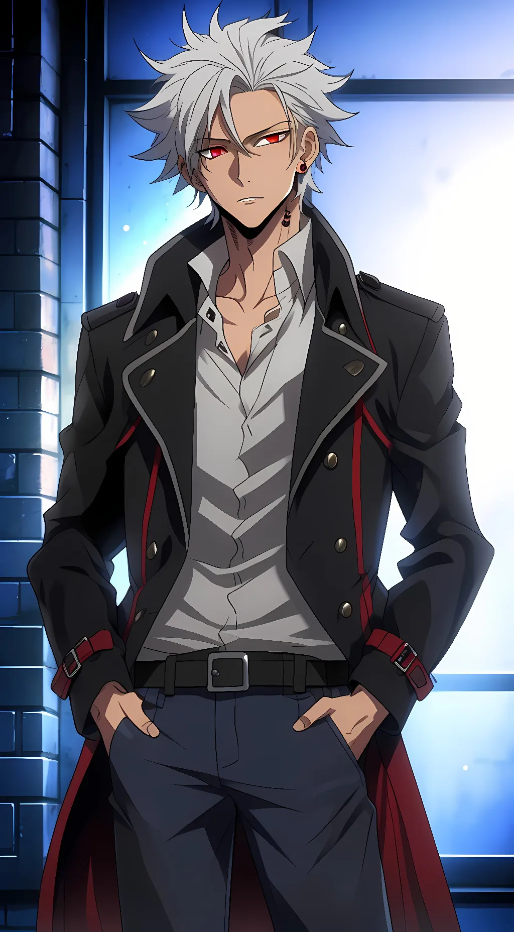 ai character: Raven background