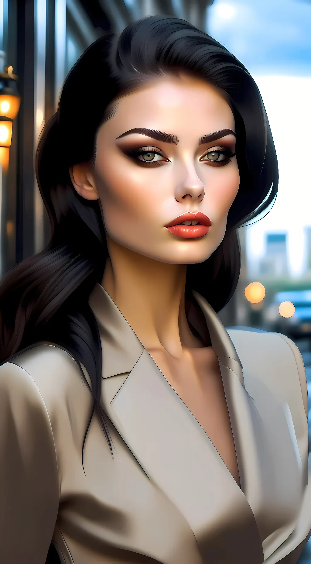 ai character: Leilani Imani Okaf background