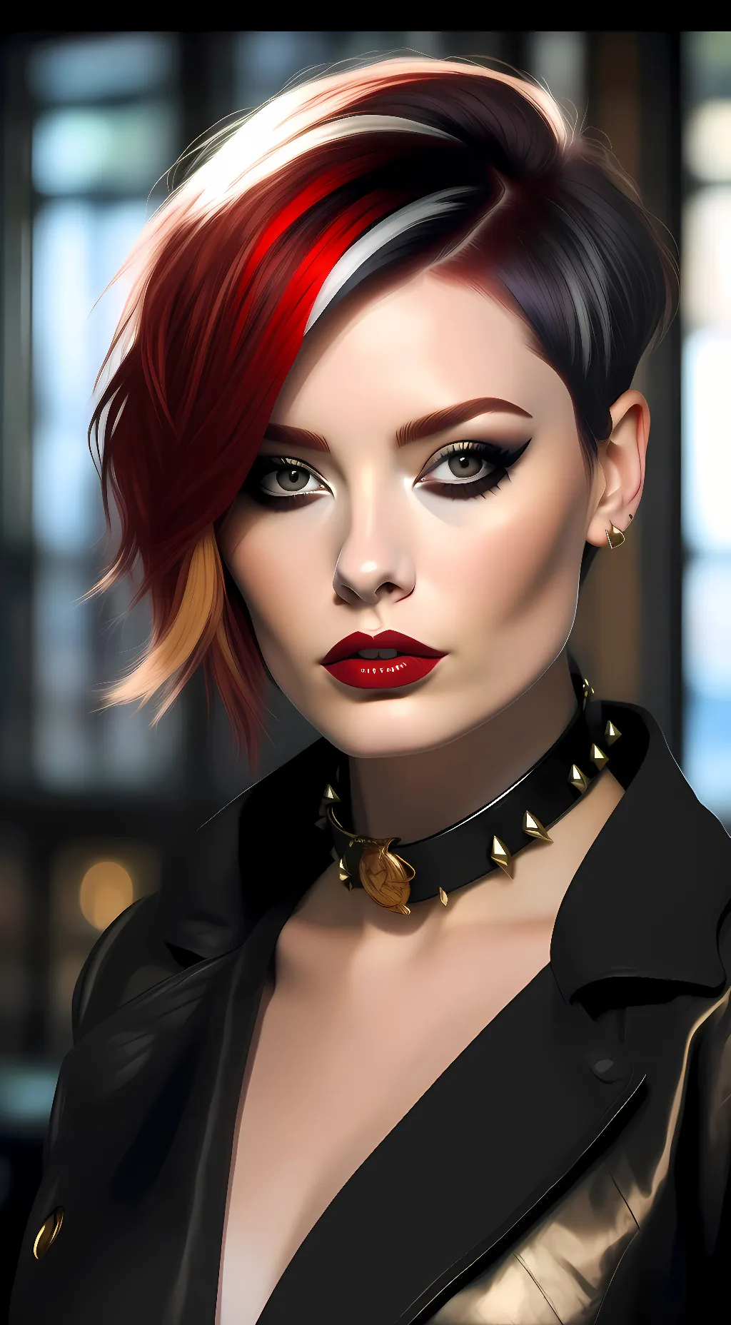 ai character: amelia Williams  background