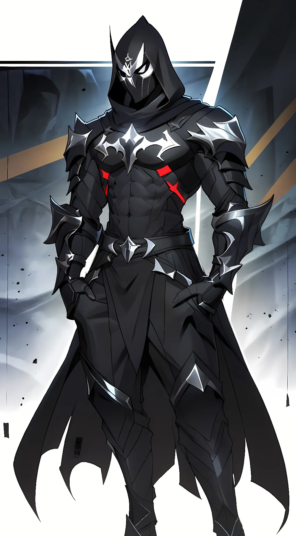 ai character: Shadow Veil background