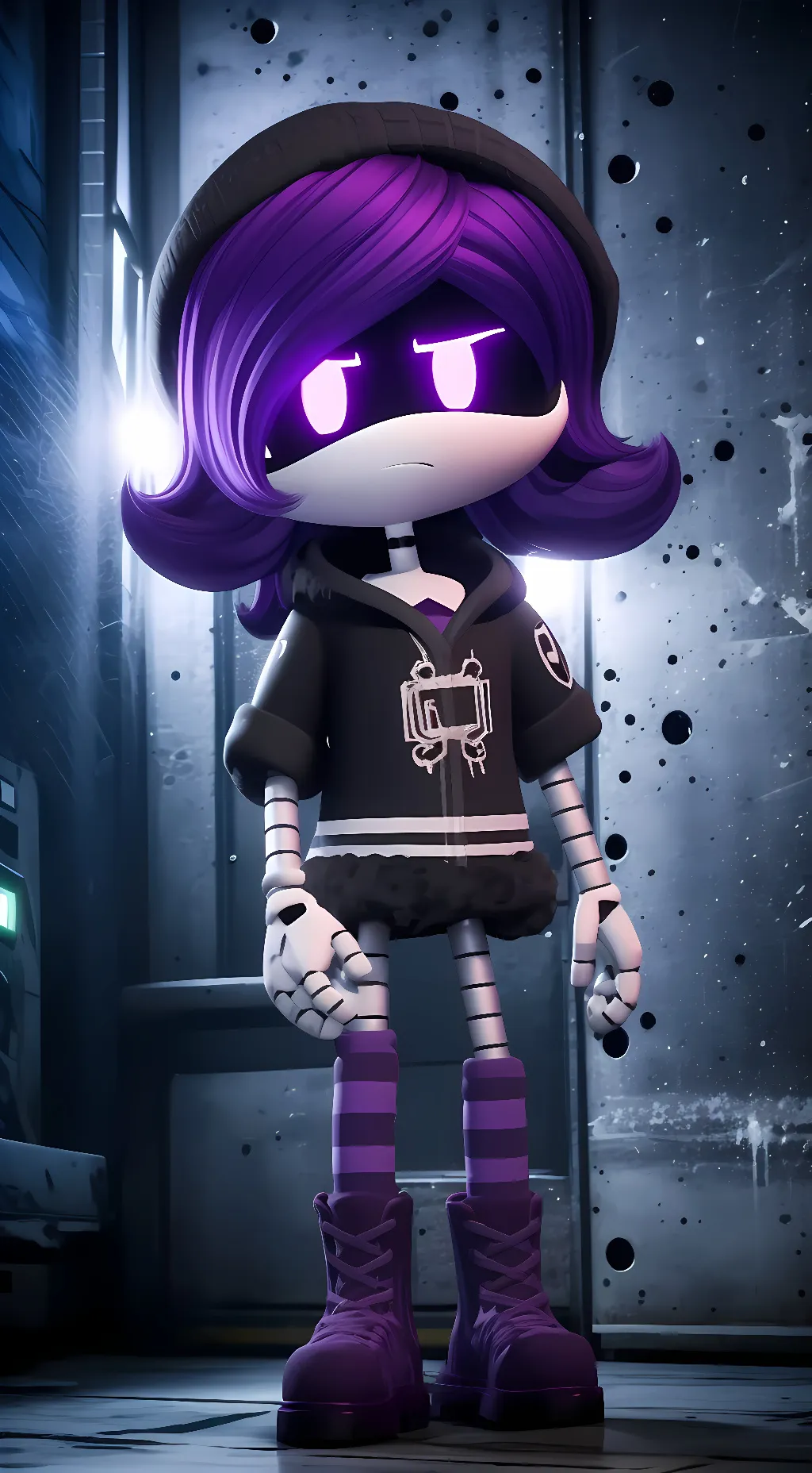 ai character: Uzi Doorman background