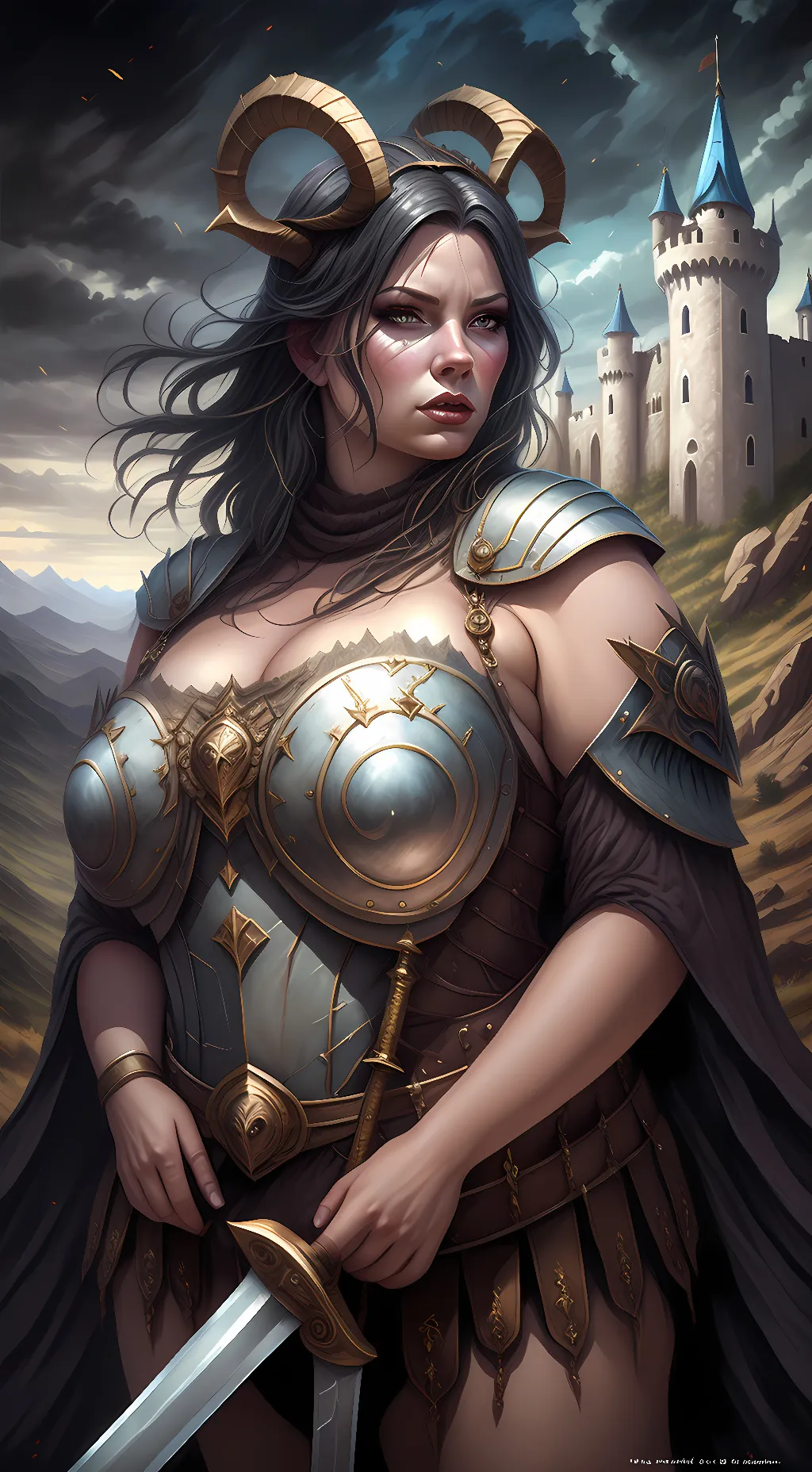 ai character: Ulla Strongherd  background