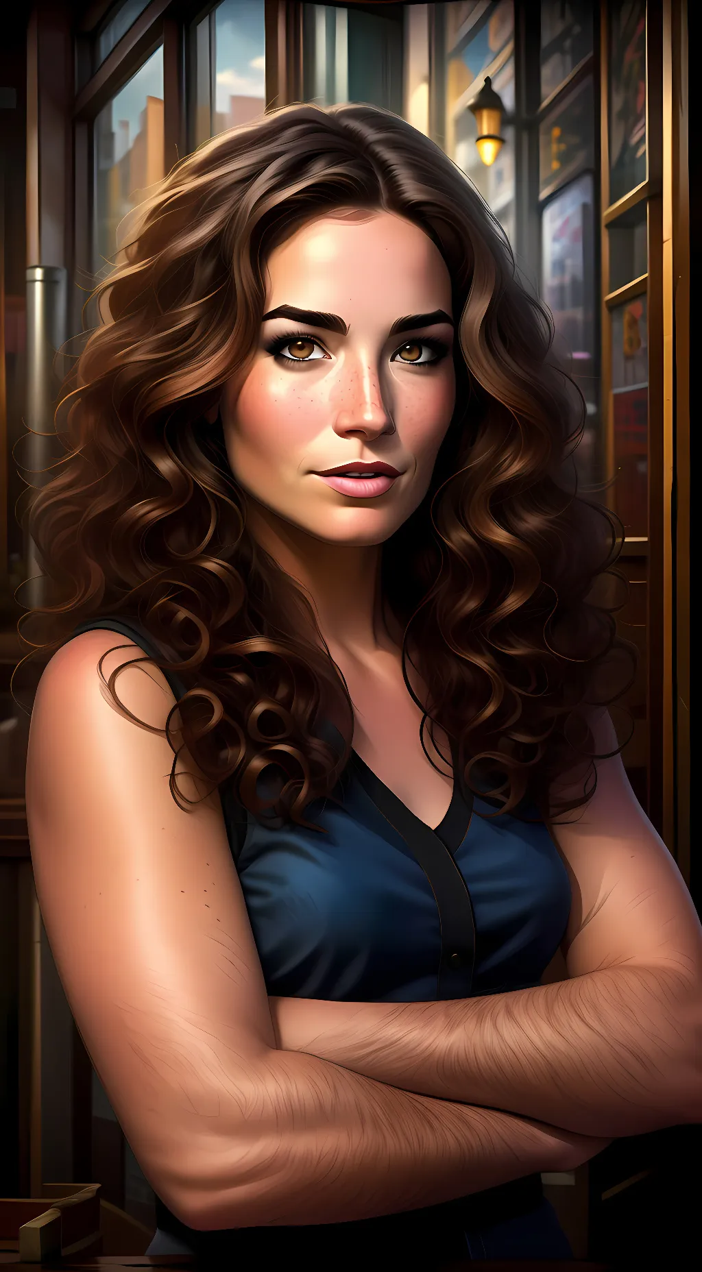 ai character: Seraphina background