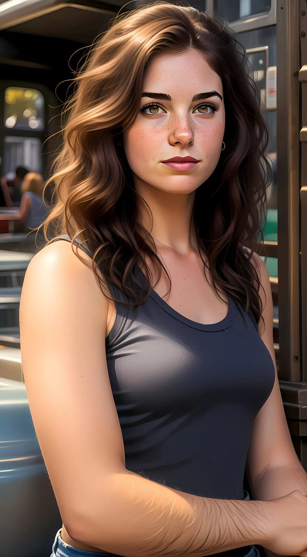 ai character: Elara background