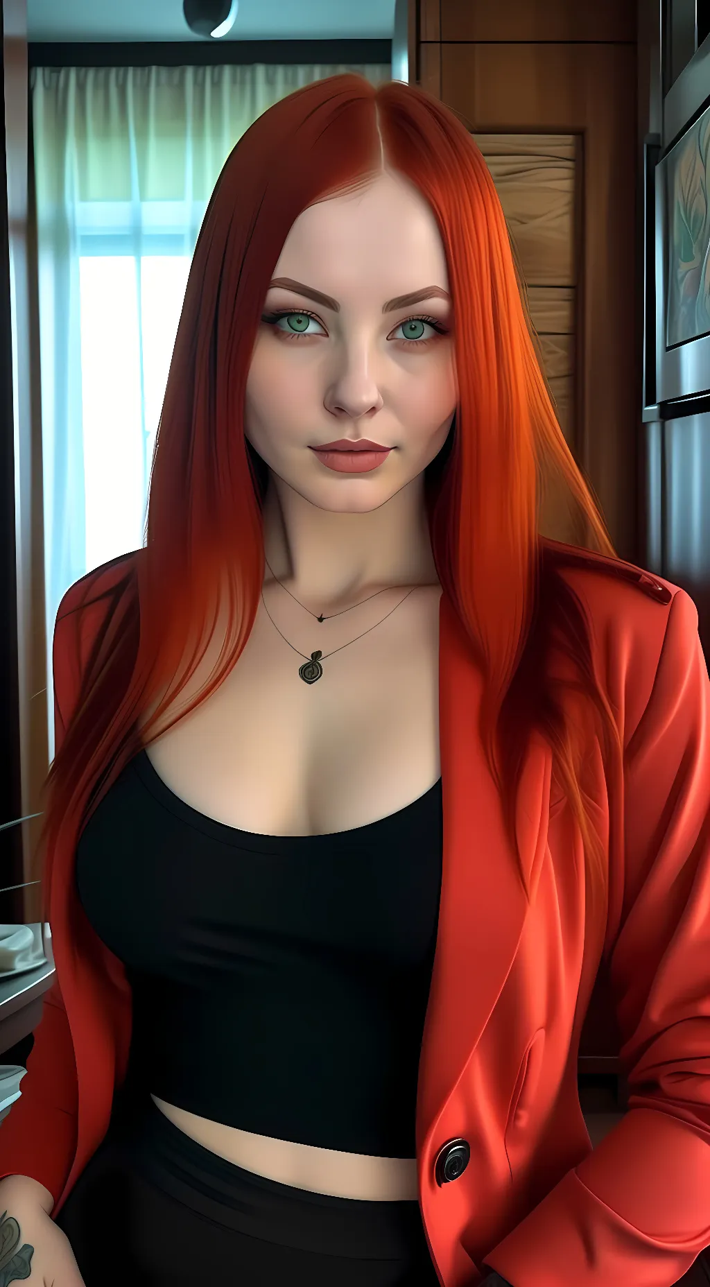 ai character: Milena background