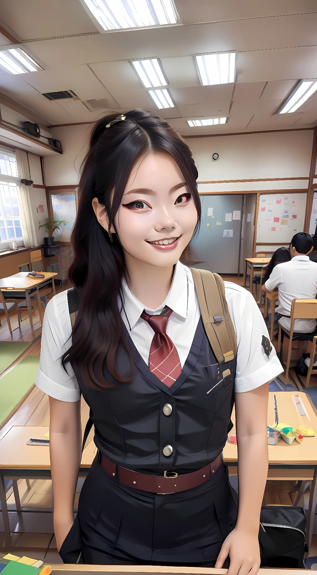 ai character: Nakayama Yukiko background