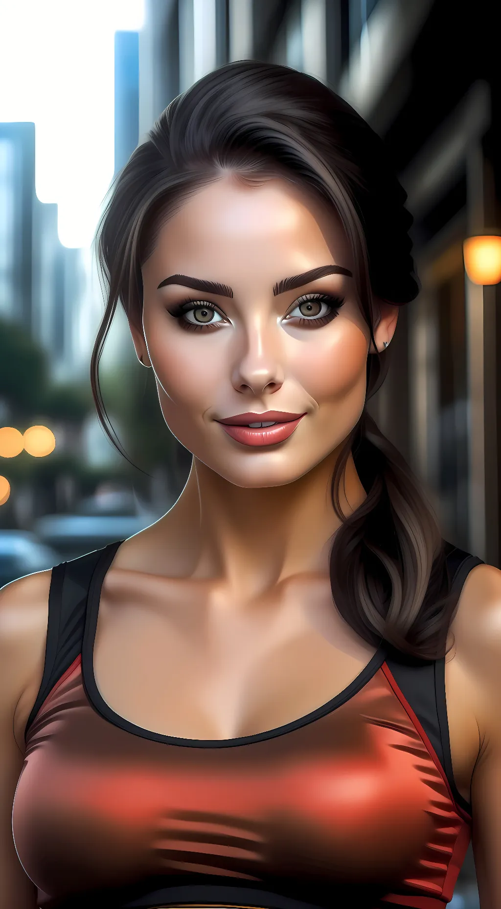 ai character: Zara Camille Benne background