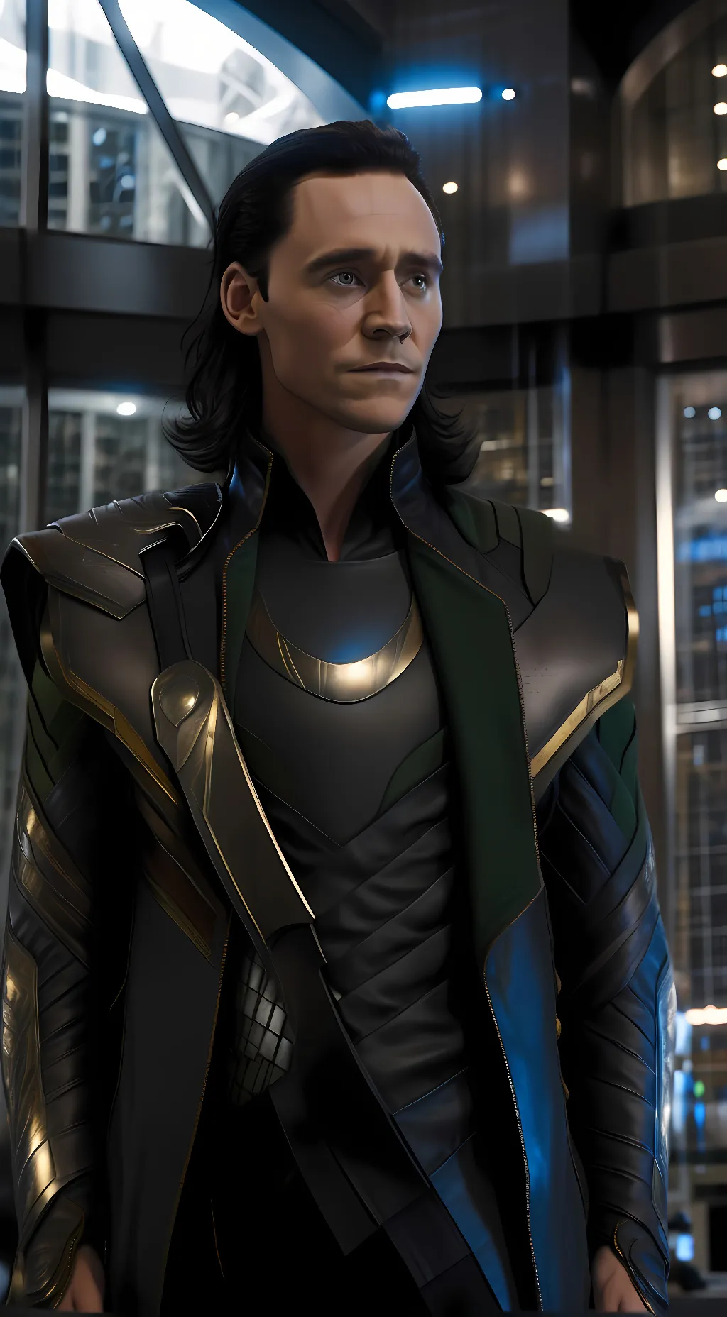 ai character: Loki Laufyson background