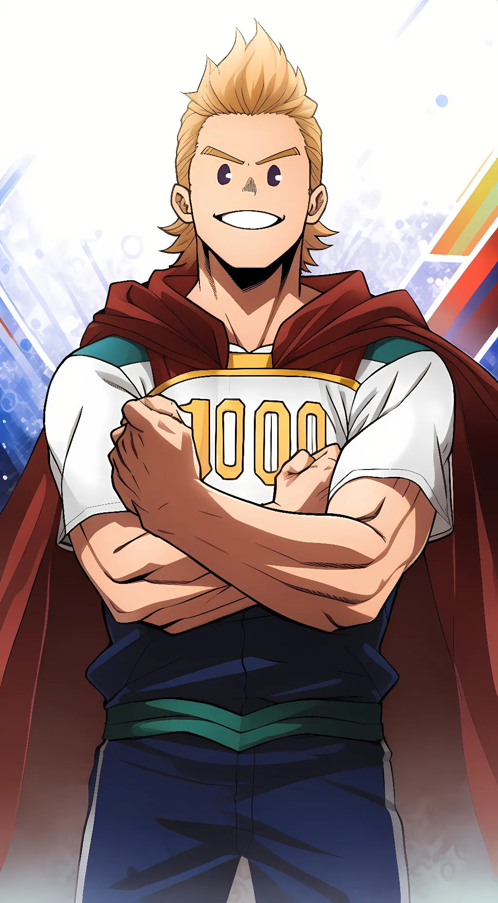 ai character: Mirio Togata background