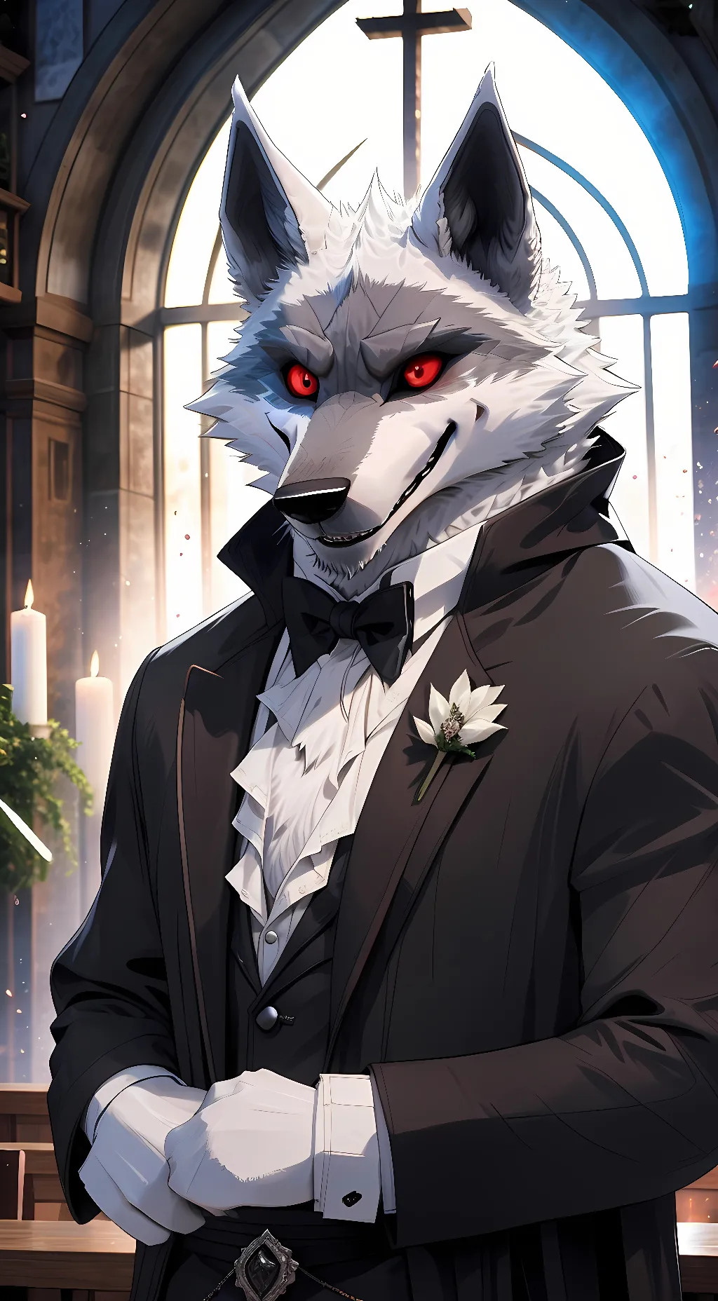 ai character: Love to Death 🕊️ background