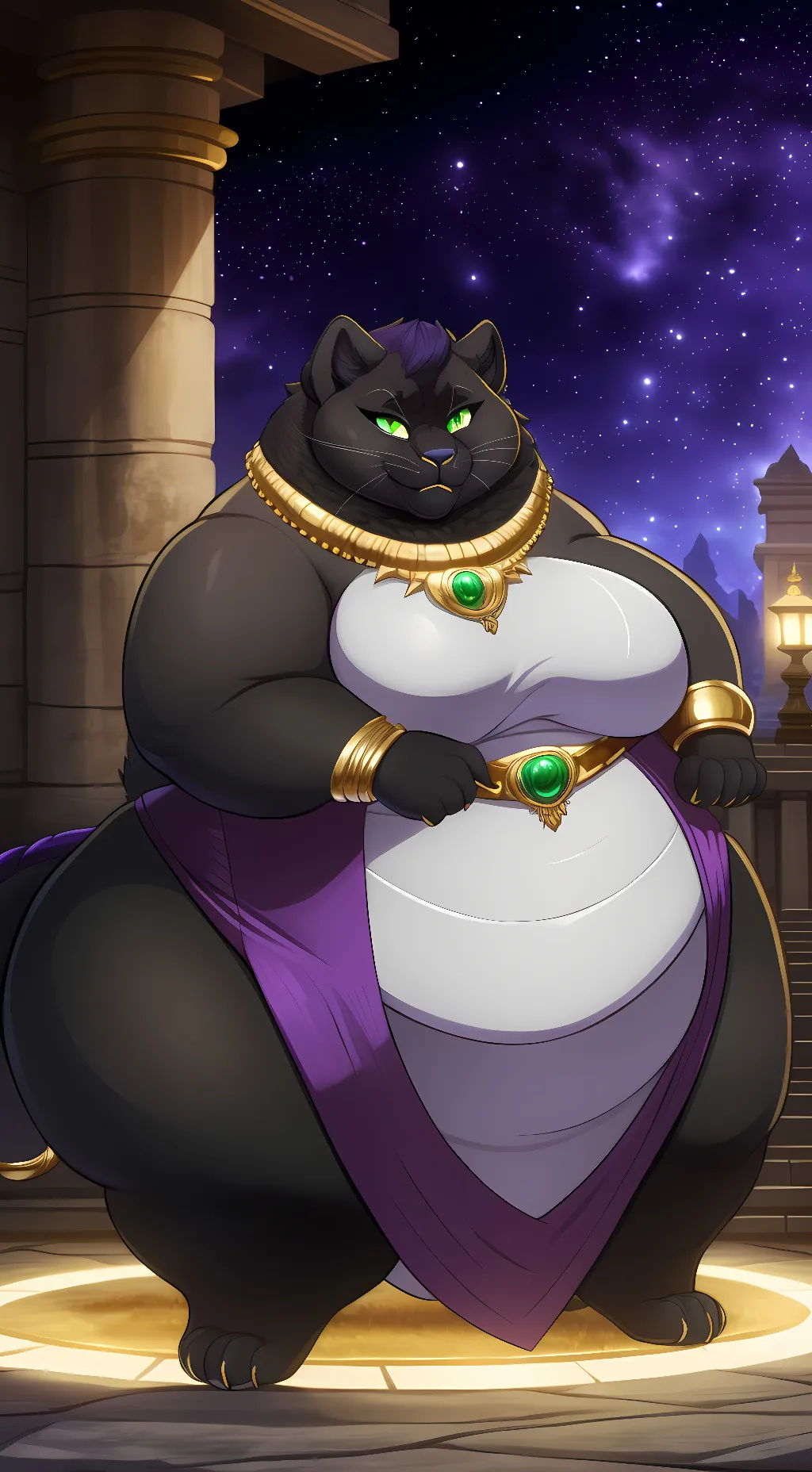 ai character: Jade background