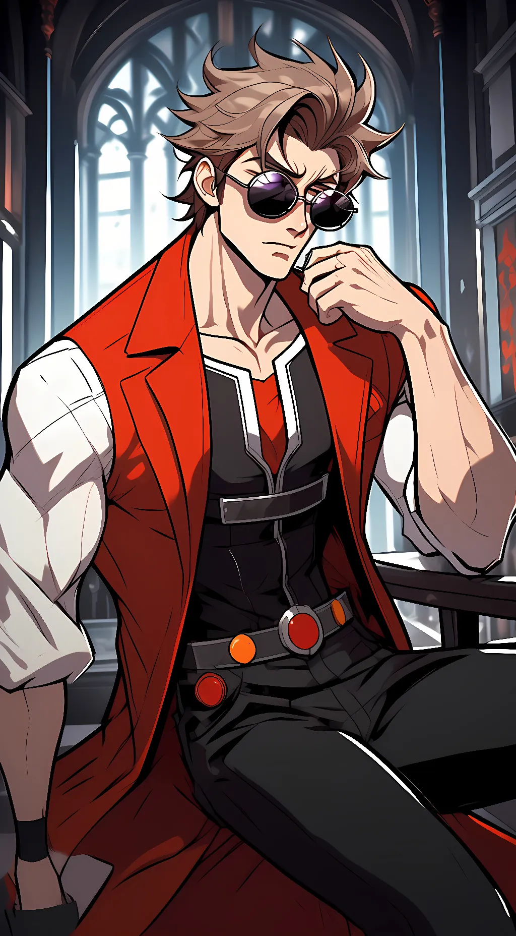 ai character: Reed Dantes background