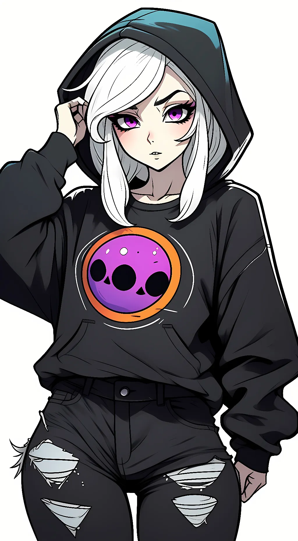 ai character: Raven Klatz background