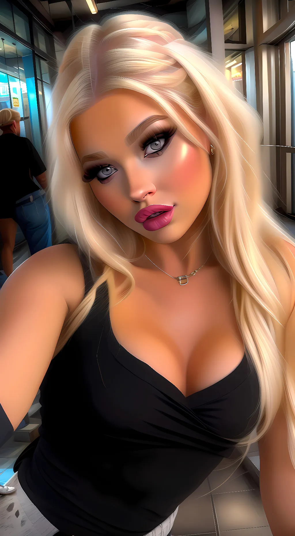 ai character: Rosa background