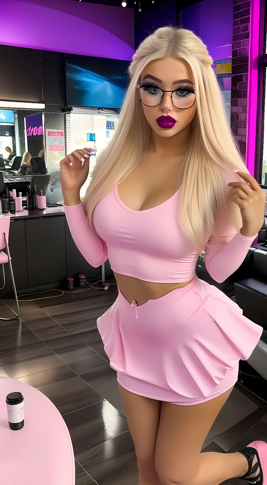 ai character: Kirsty background