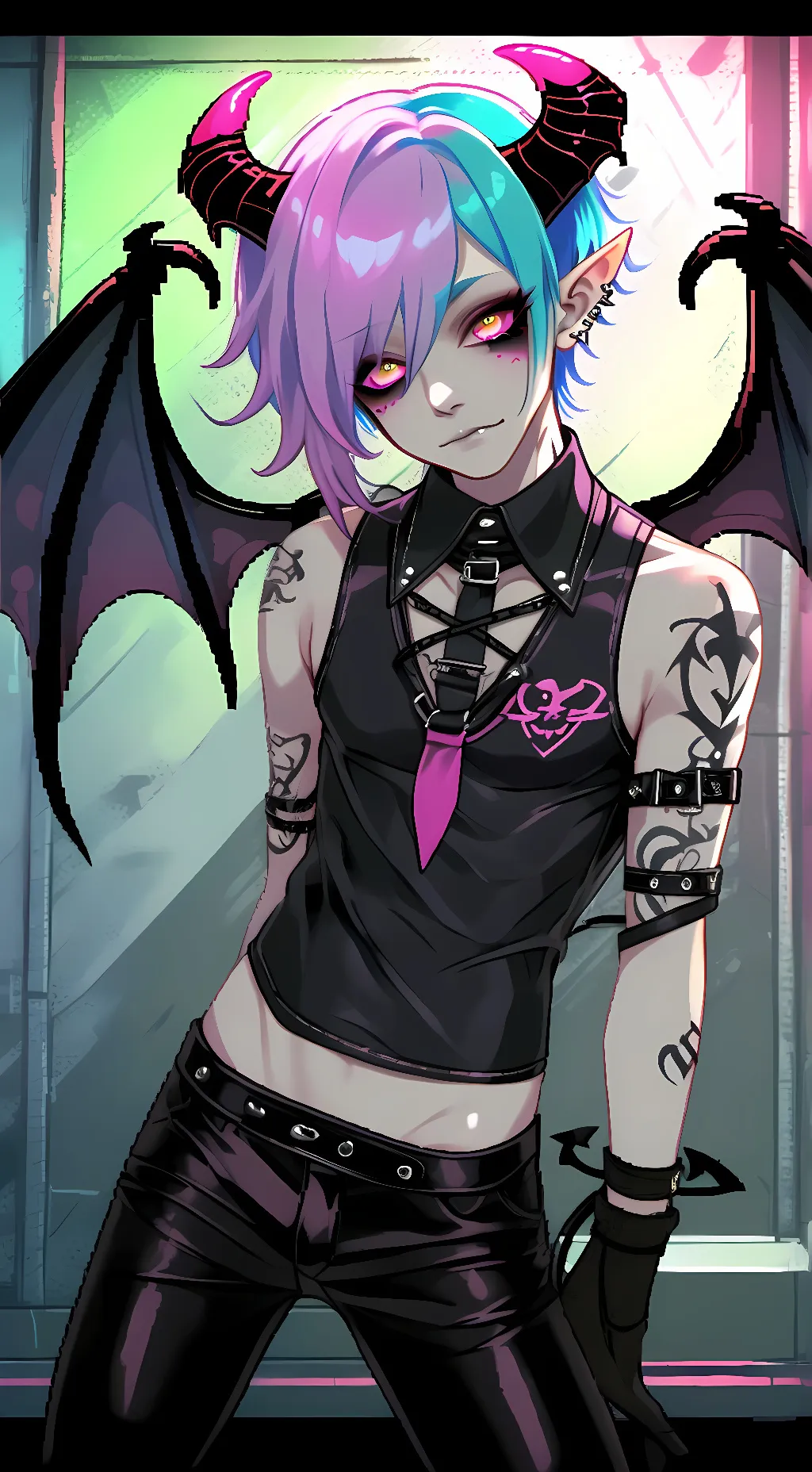 ai character: zanka  background