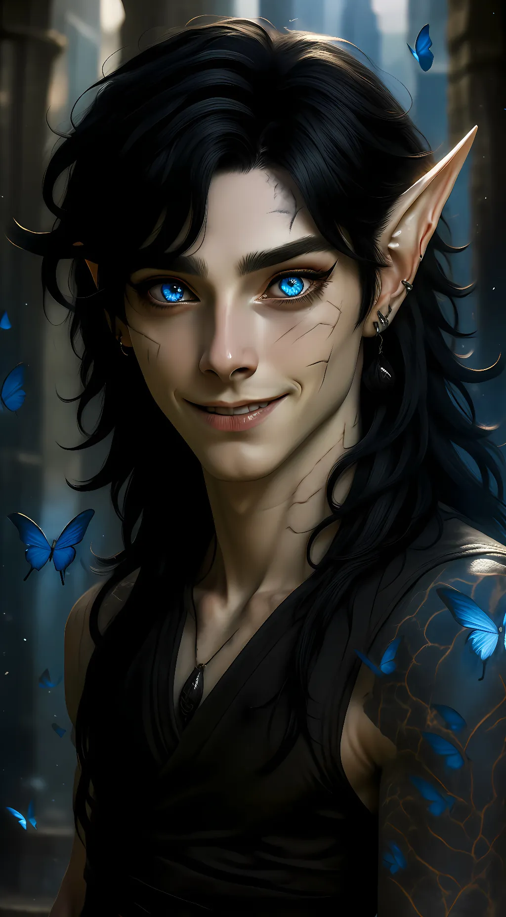 ai character: Shy King Updates background