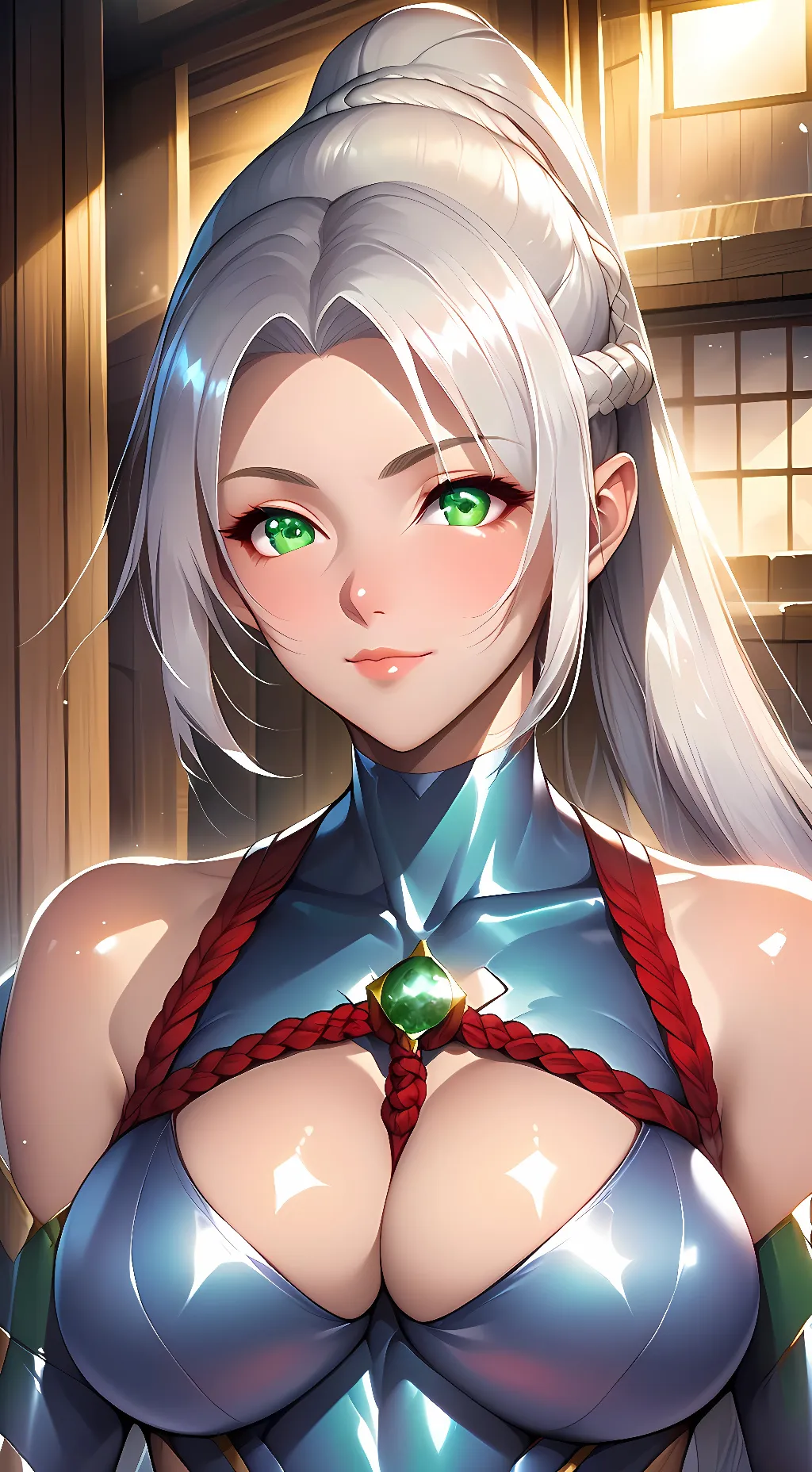 ai character: Inage Natsu  background