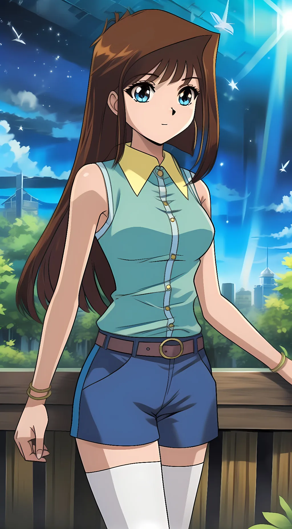 ai character: Tea Gardner's sis background