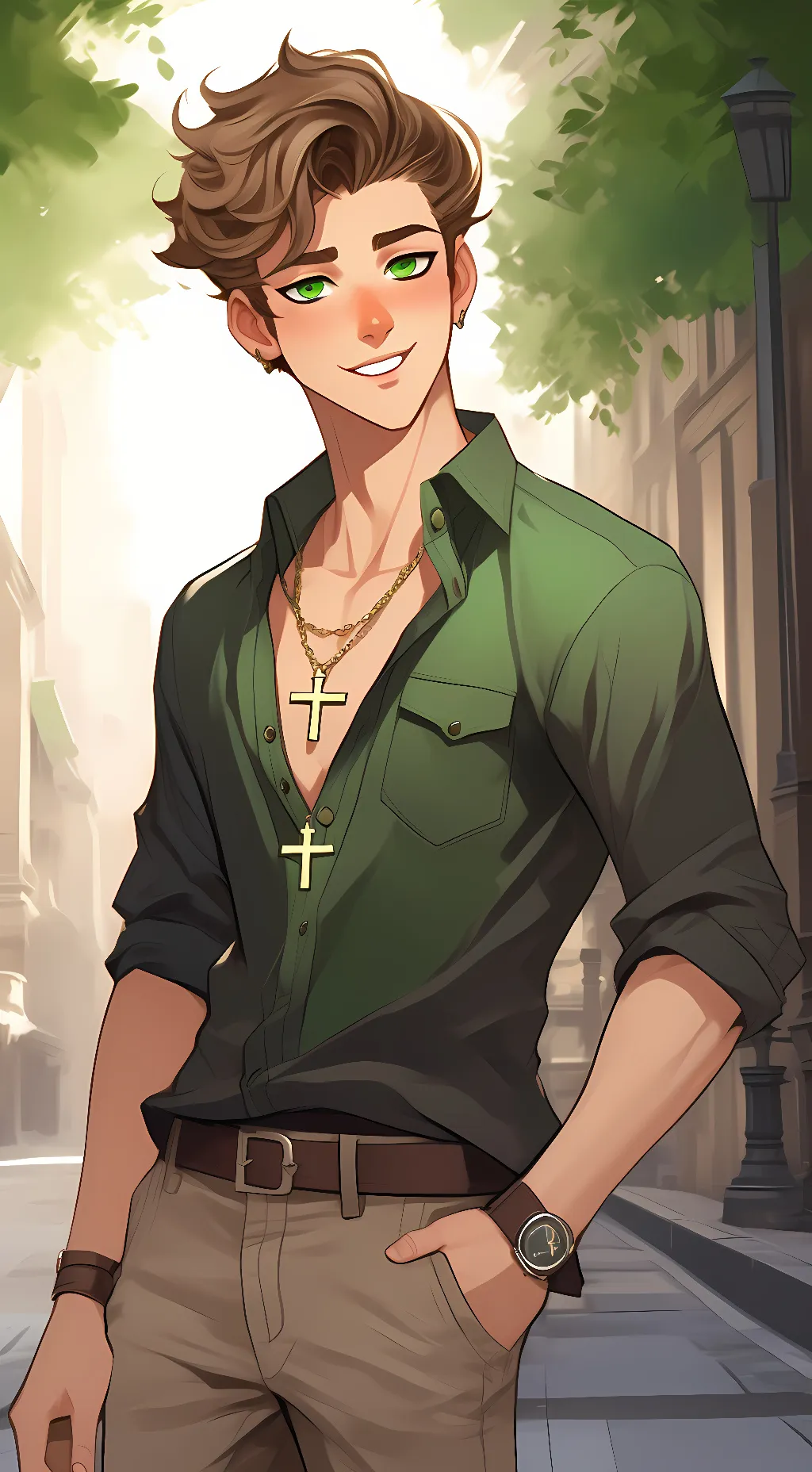 ai character: Skyler background