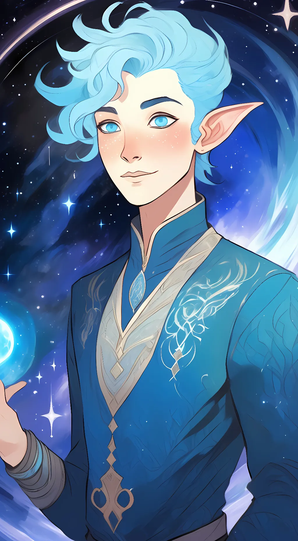 ai character: Astra background